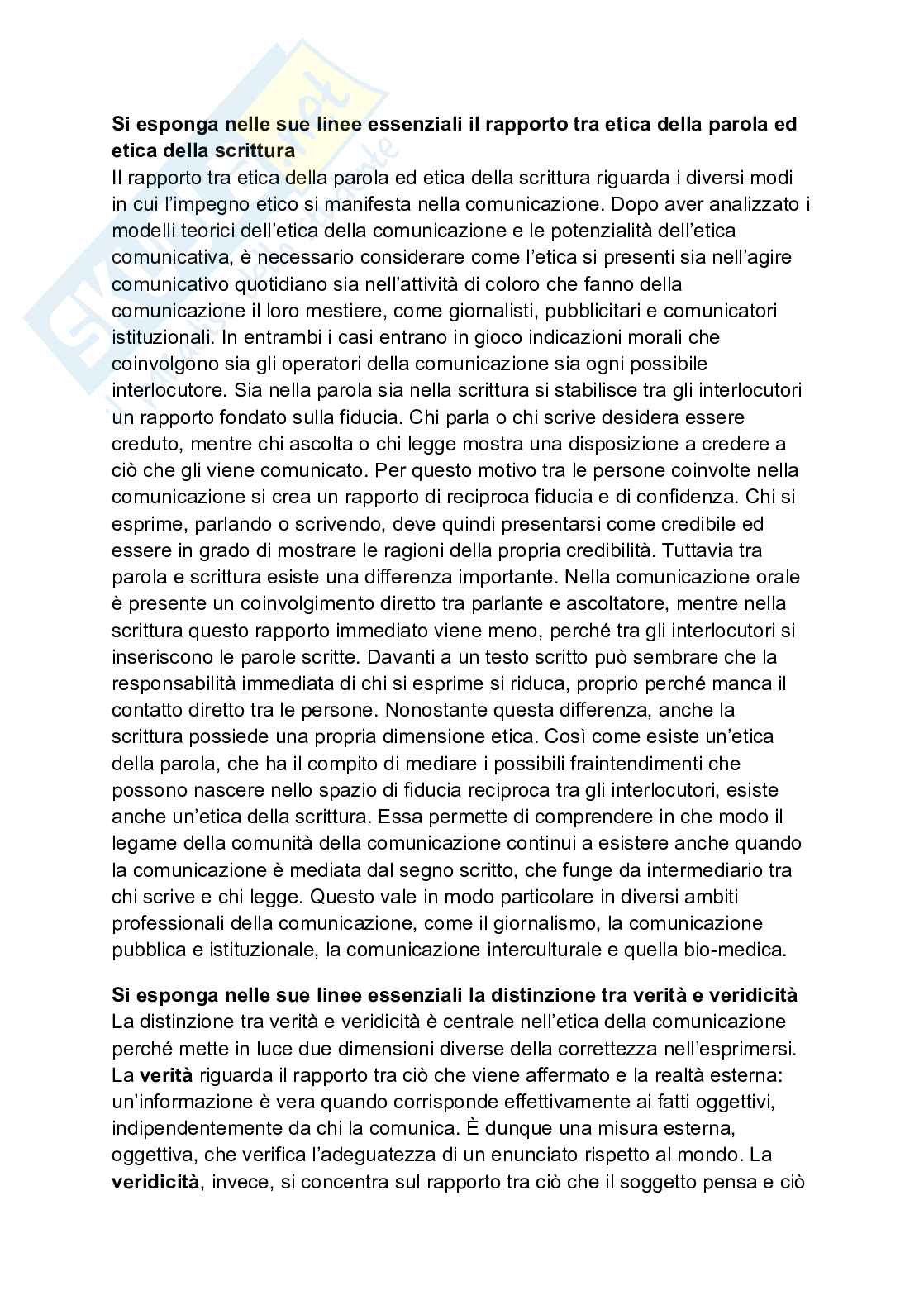 Etica della comunicazione  Pag. 26