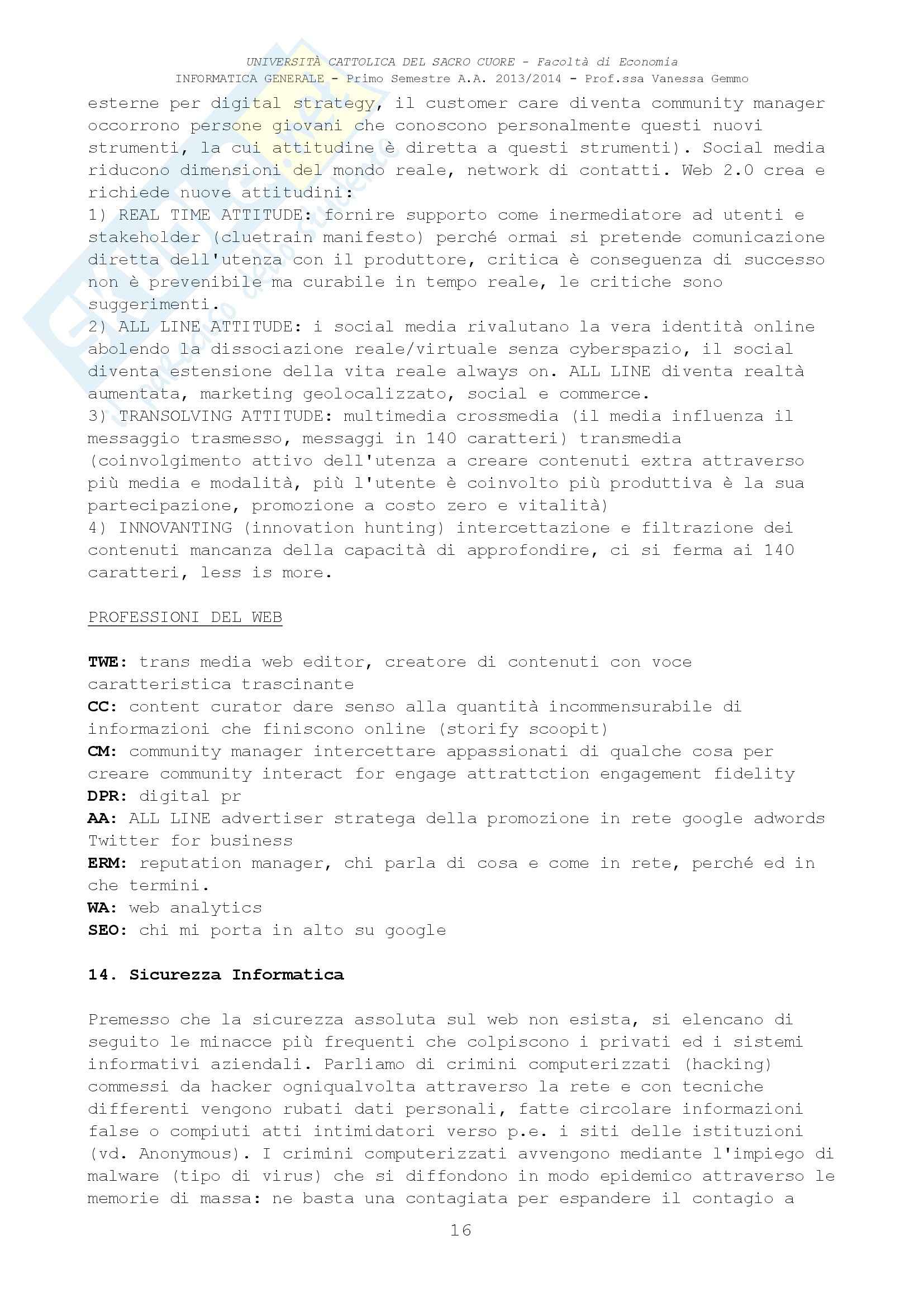 Lezioni, Information and communication technology Pag. 16