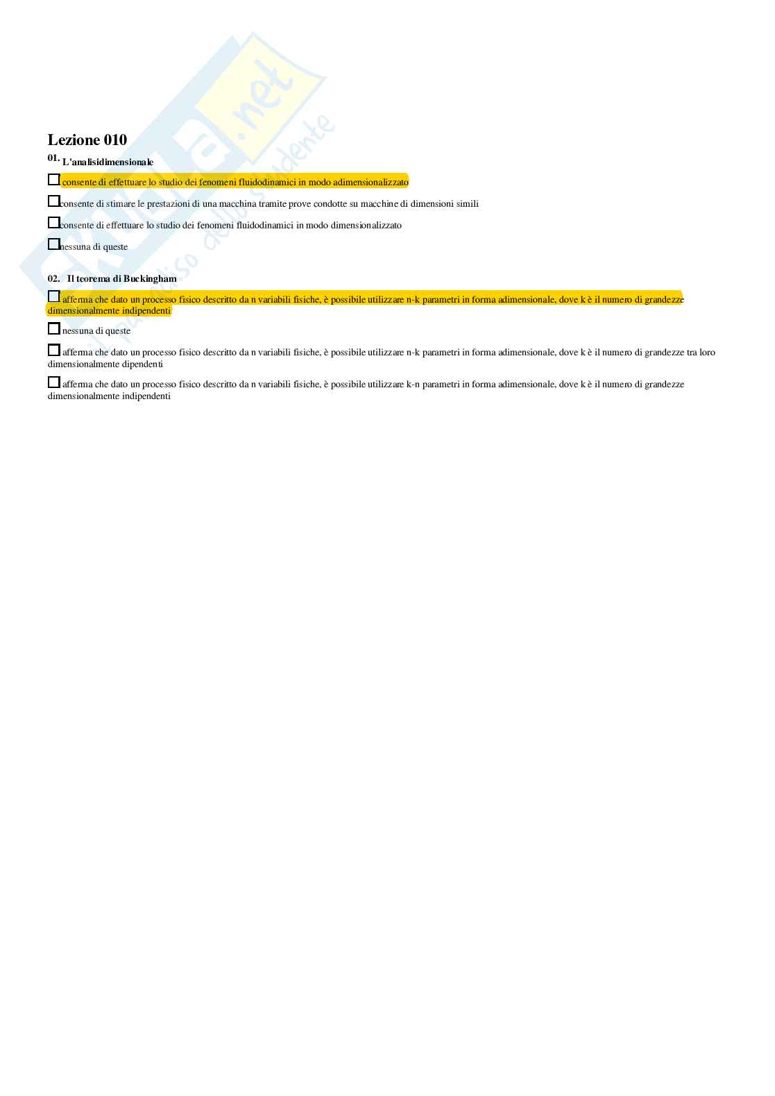 Macchine e sistemi energetici – Paniere risposte chiuse completo (250) – A.A. 2025/2026 Pag. 16