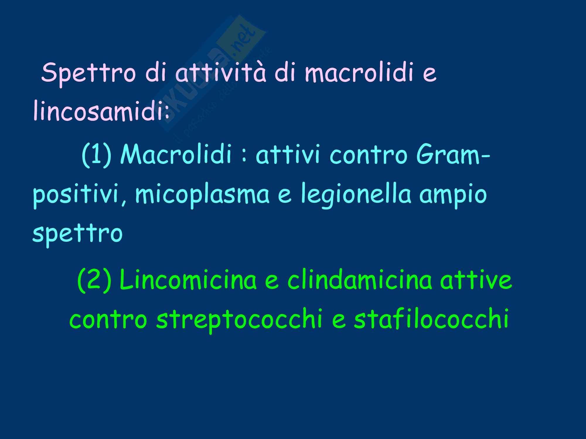 Antibiotici e antibiotico resistenza Pag. 41