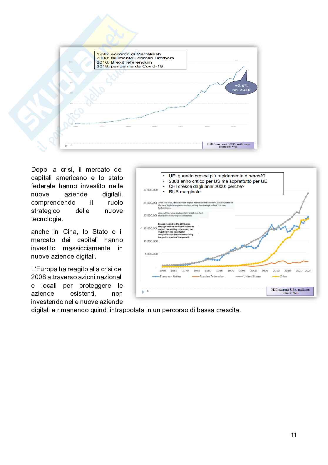 Appunti di Economia e gestione delle imprese internazionali Pag. 11