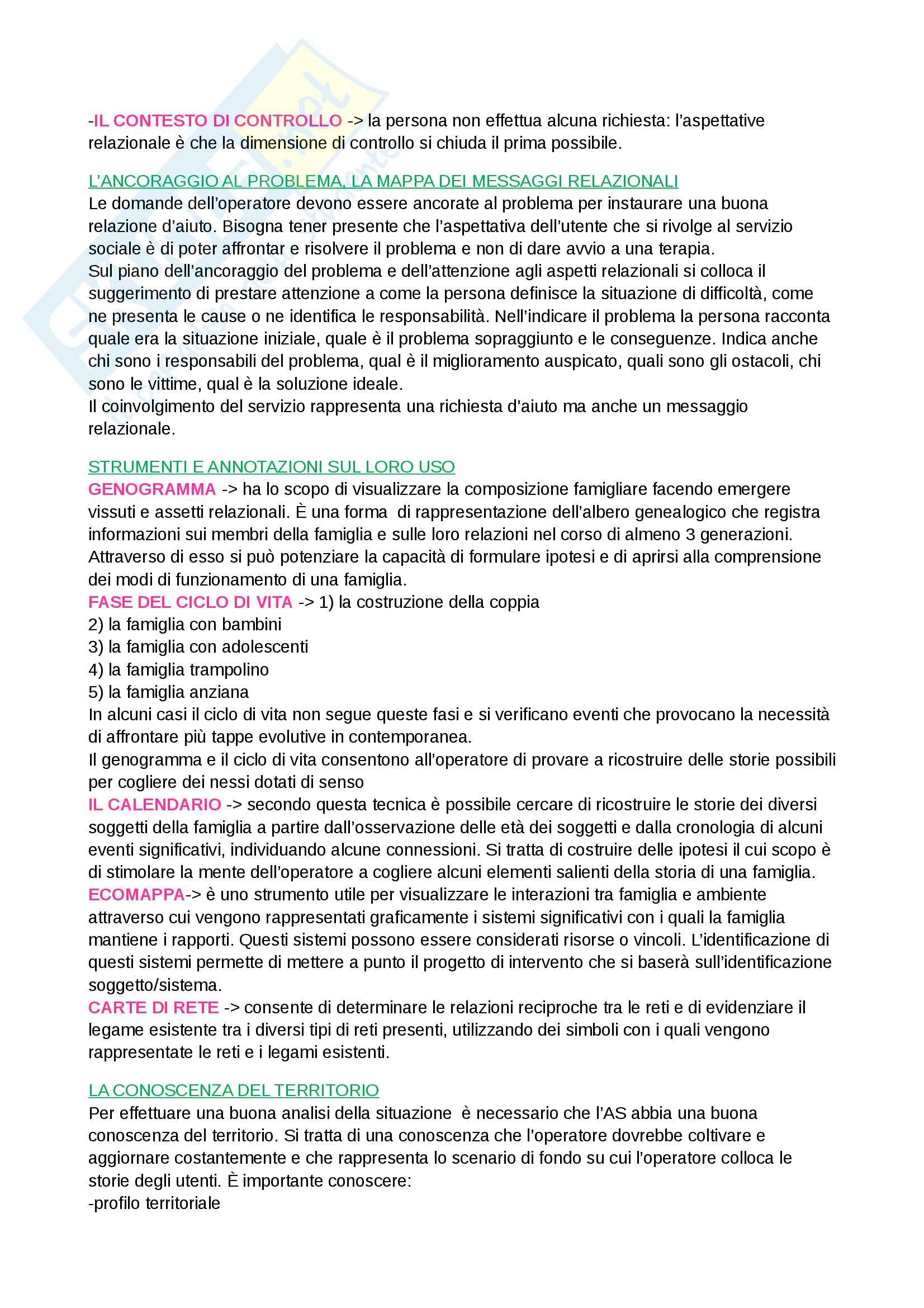 Metodi E Tecniche Del Servizio Sociale