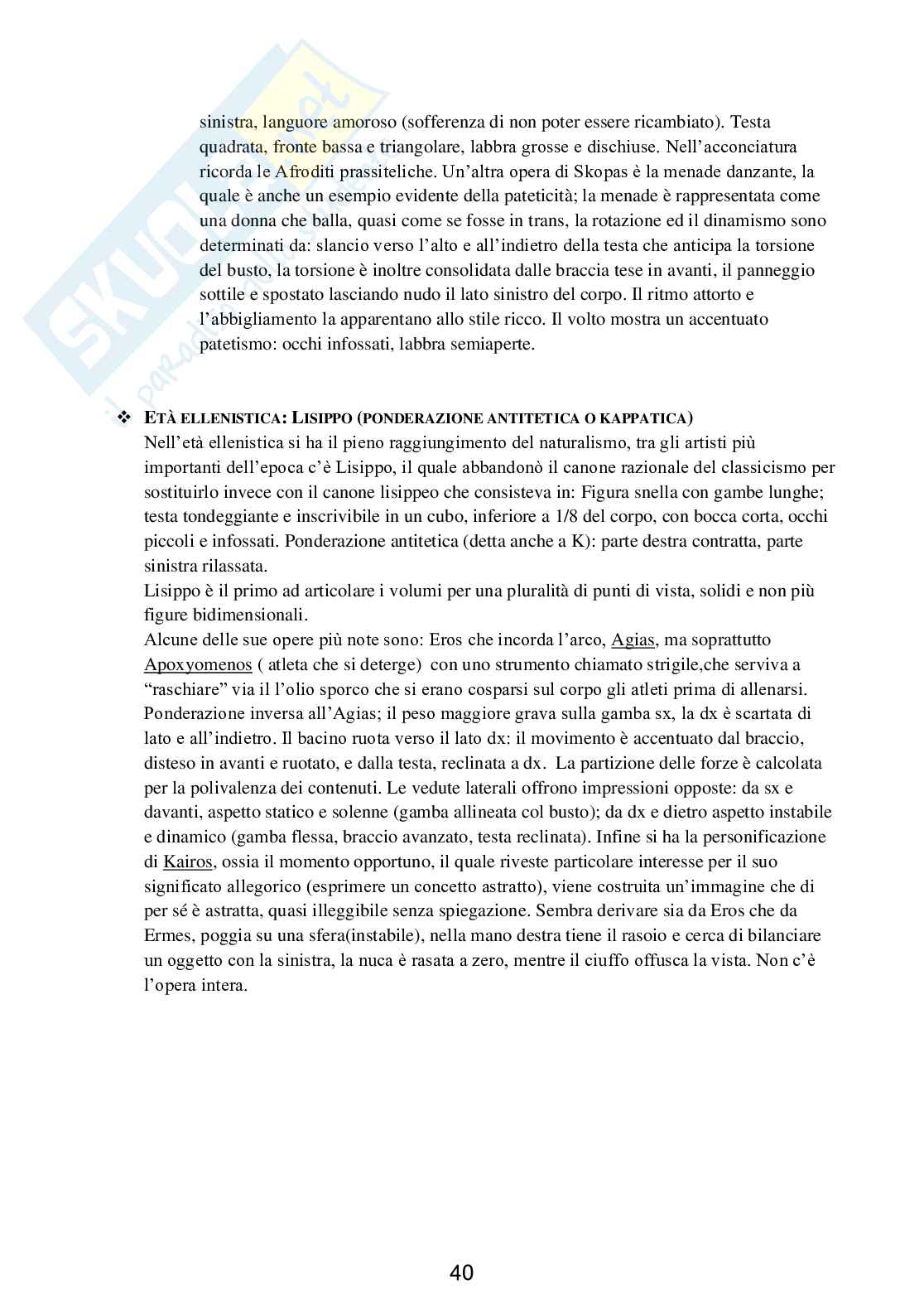 Riassunto lezioni storia dell'arte antica (69p. 12 lezioni) Pag. 41