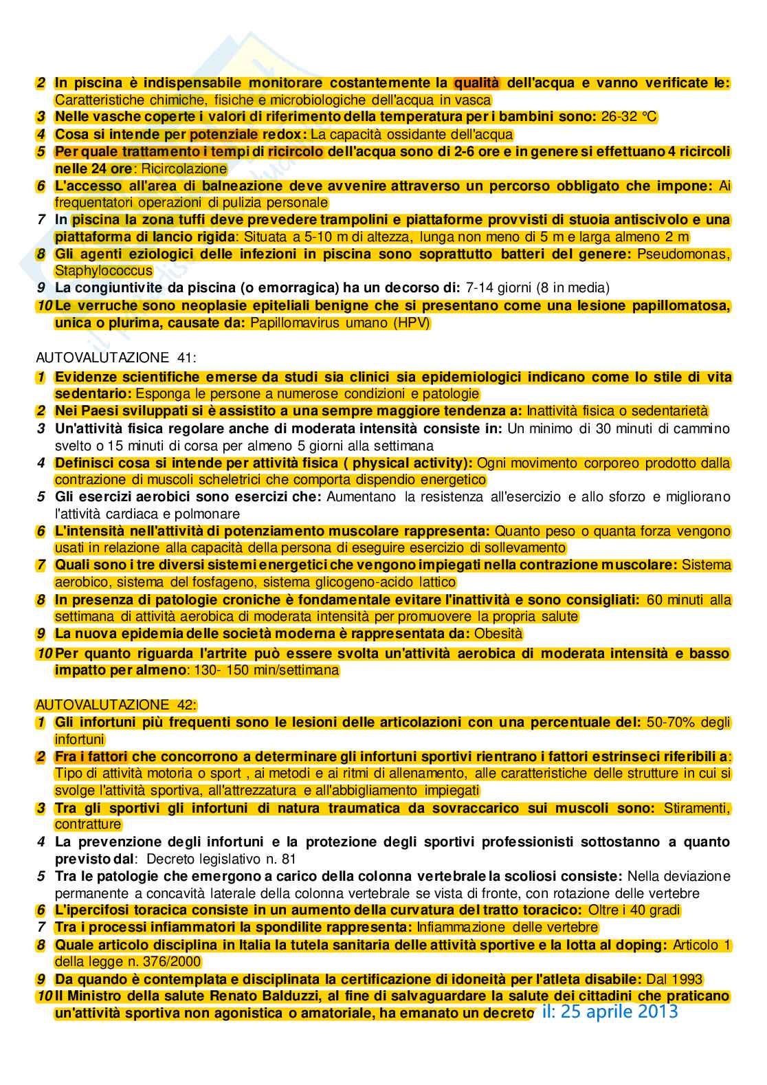 Paniere di Igiene generale e applicata, 2026 Pag. 16