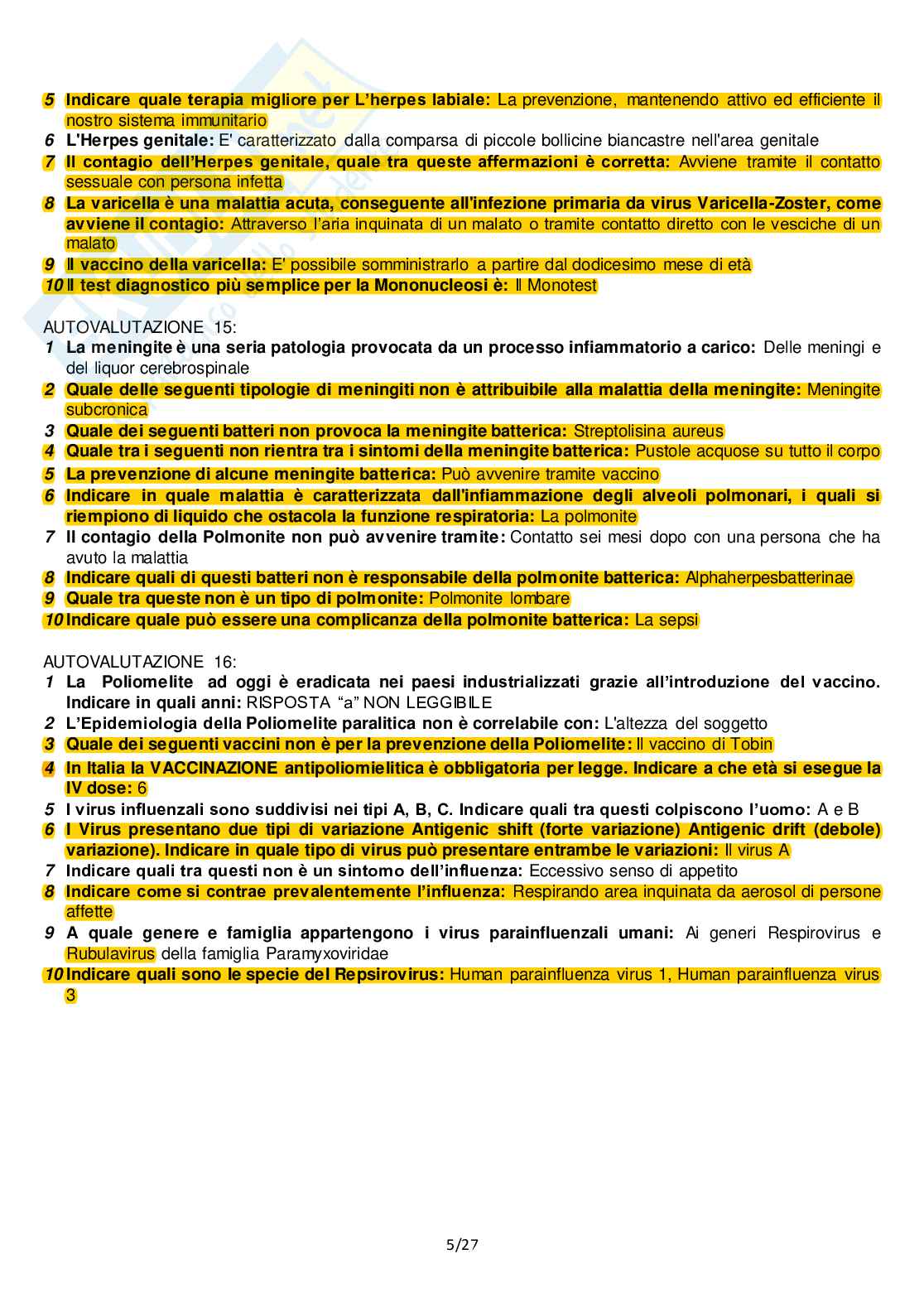 Paniere di Igiene generale e applicata, 2026 Pag. 6