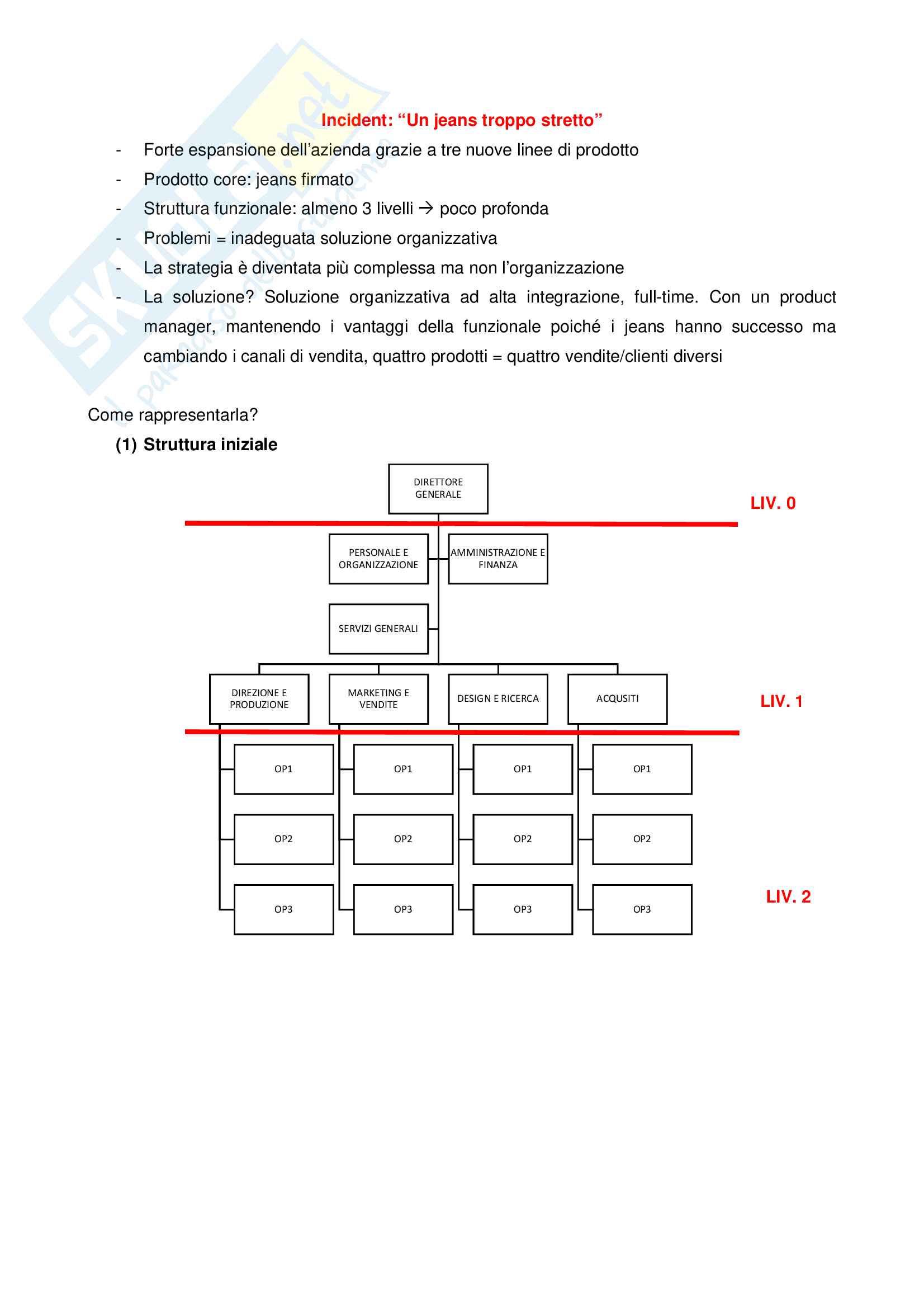 Appunti Organizzazione aziendale Pag. 21