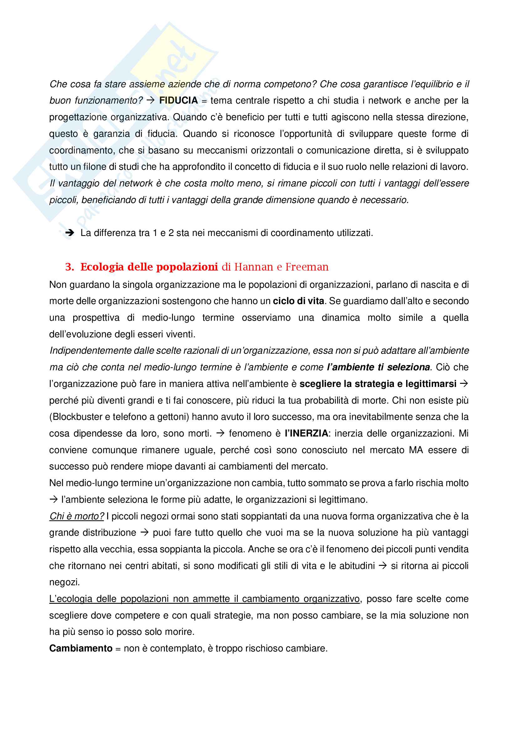 Appunti Organizzazione aziendale Pag. 36