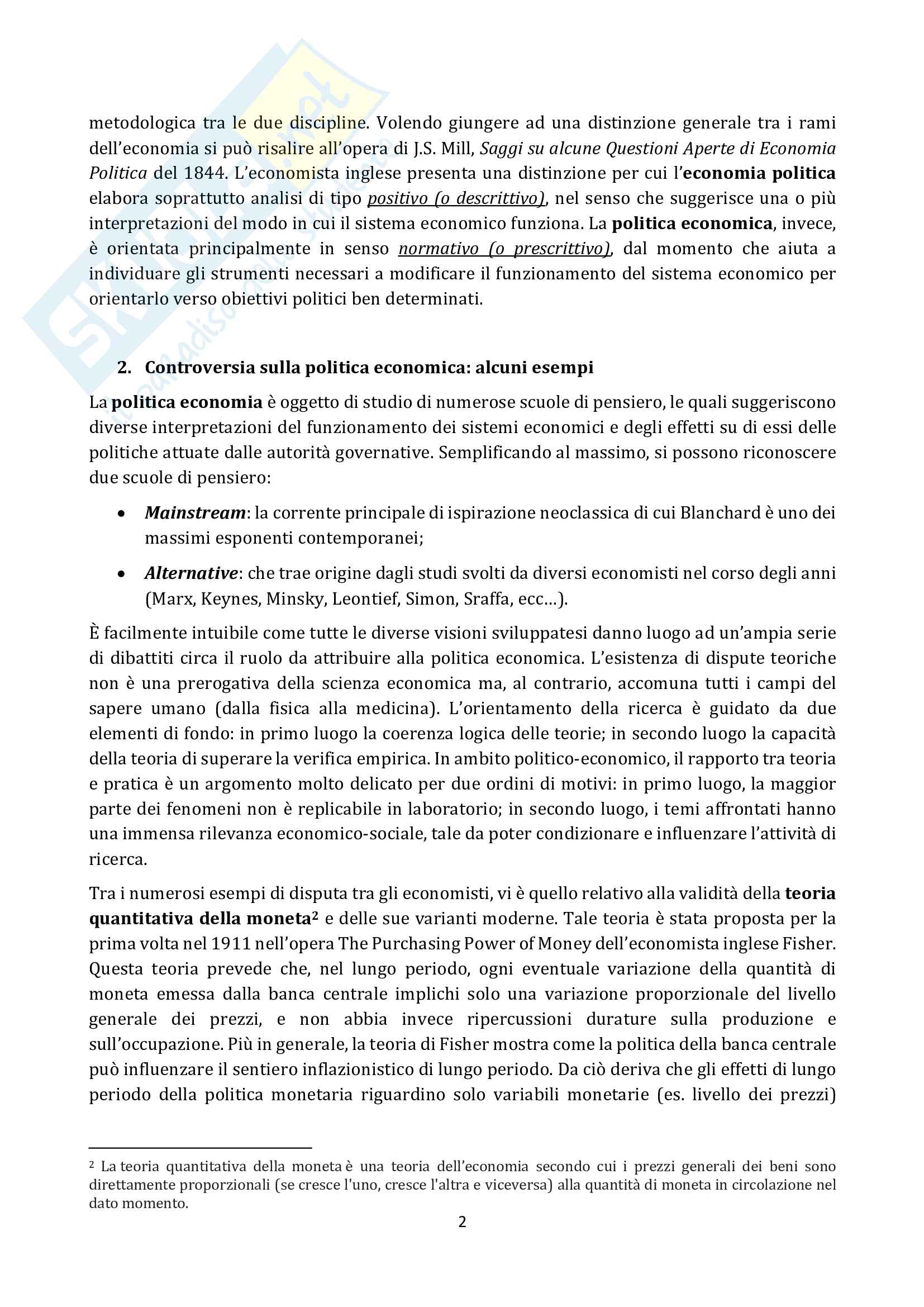 Politica Economica Pag. 2