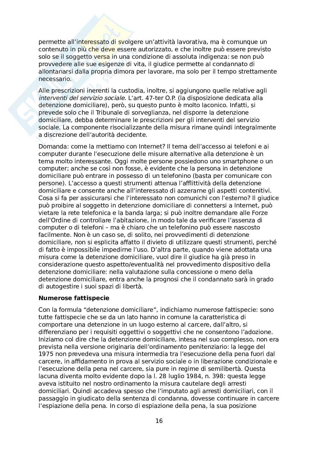 Appunti di Diritto penitenziario - modulo 2 Pag. 16