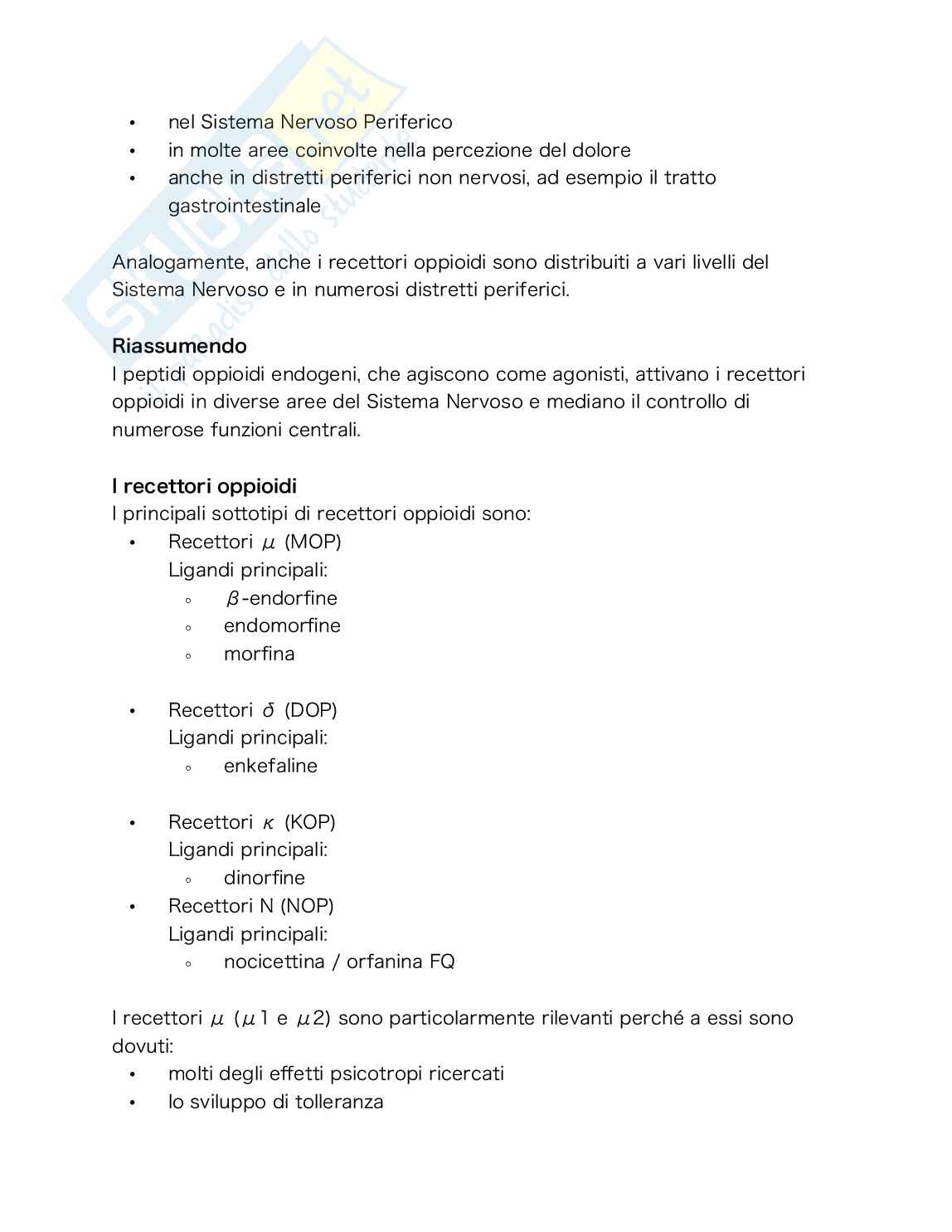 Farmacologia e tossicologia delle sostanze d’abuso Pag. 56