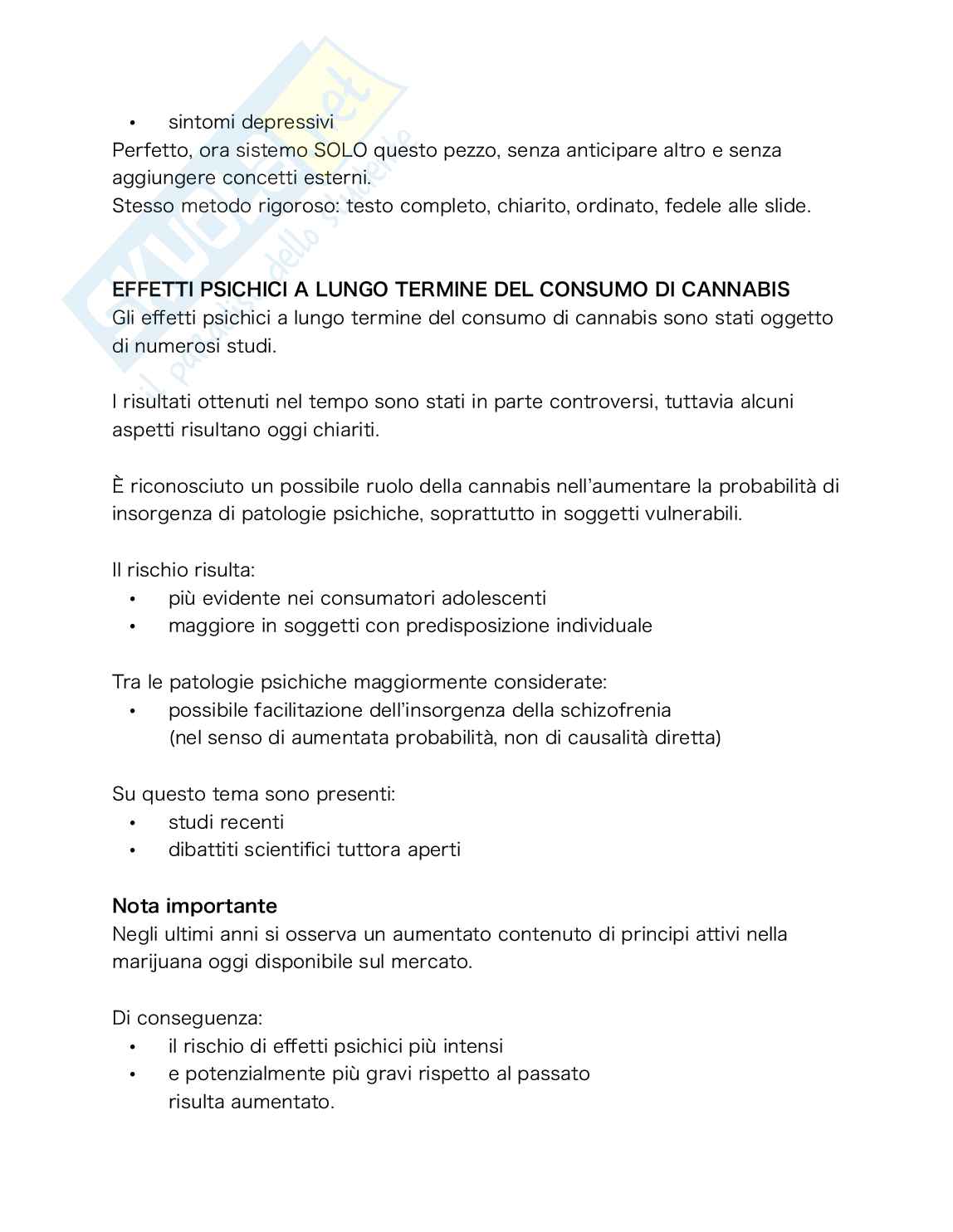 Farmacologia e tossicologia delle sostanze d’abuso Pag. 76