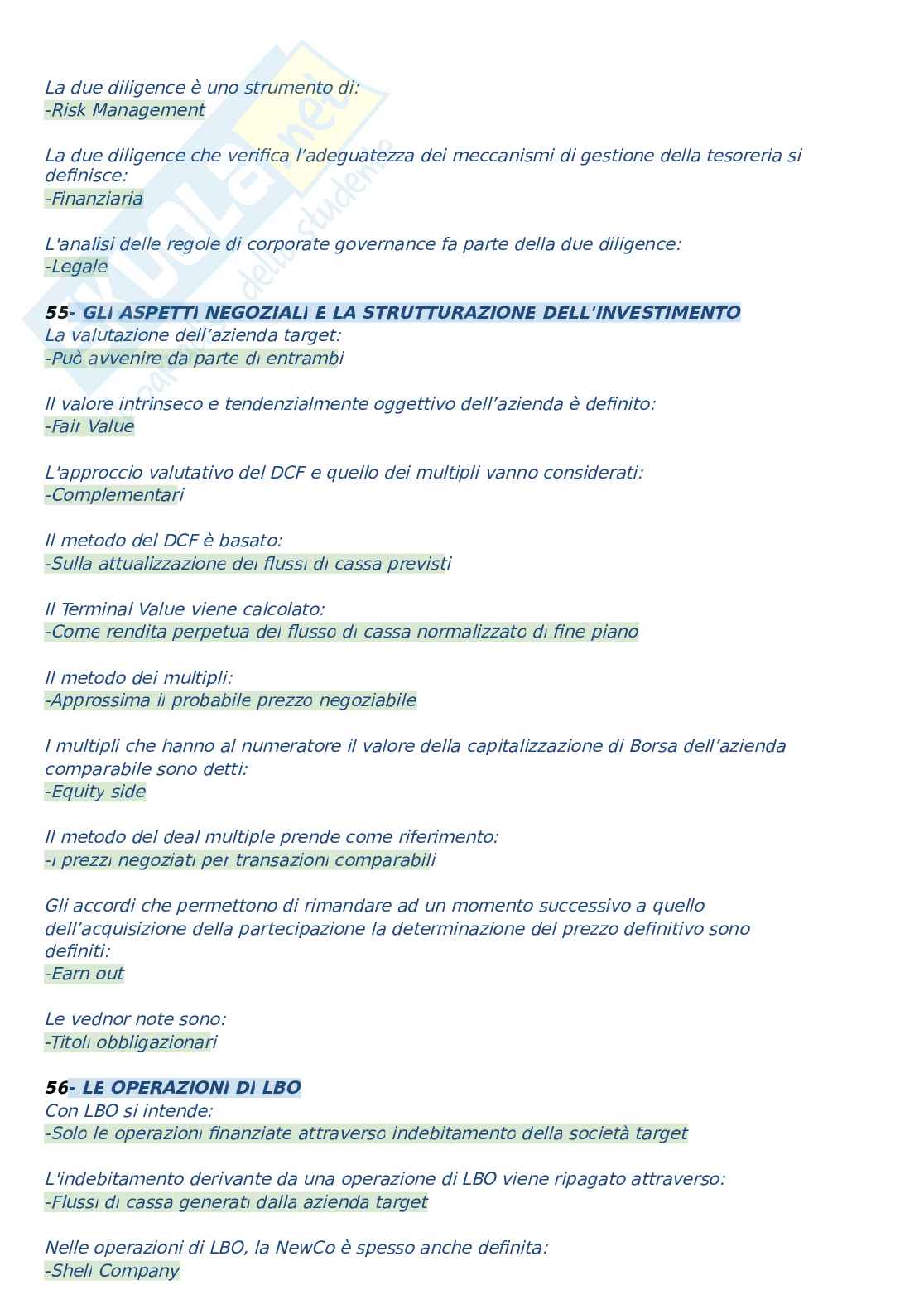 Finance and venture capital   Pag. 41