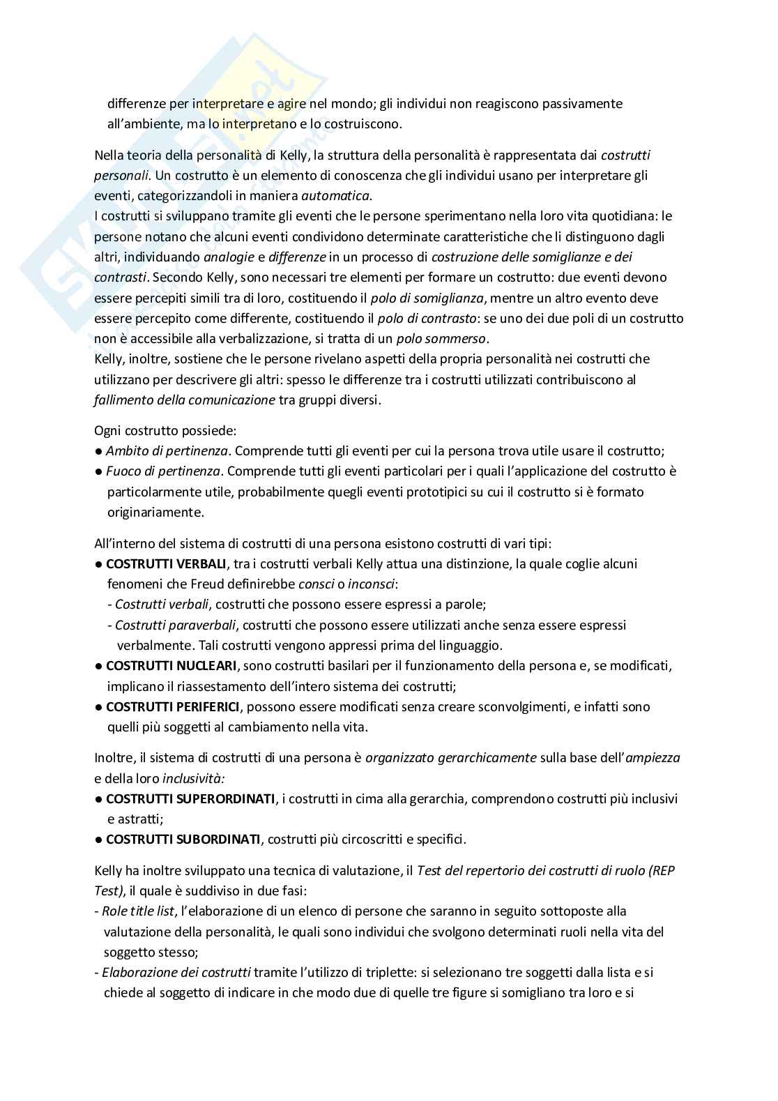 Appunti Psicologia delle emozioni delle motivazioni e della personalità: teorie e metodi Pag. 56