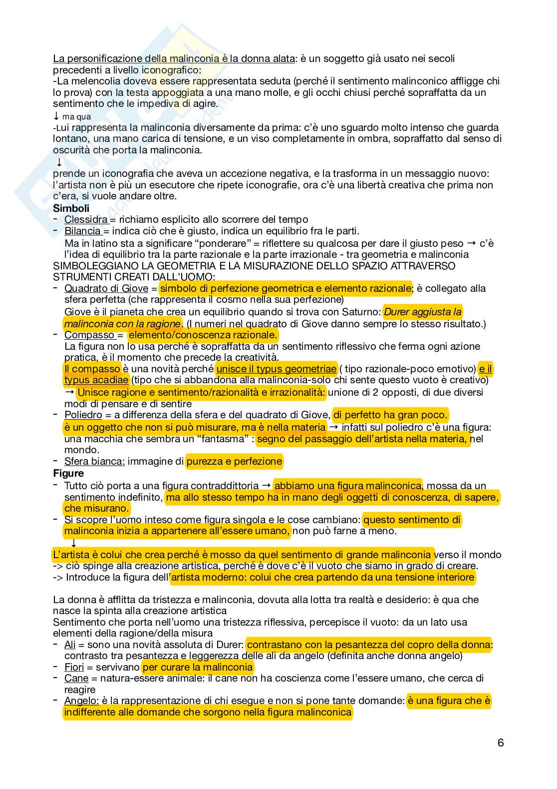 Appunti per l'esame di Storia dell'arte contemporanea Pag. 6