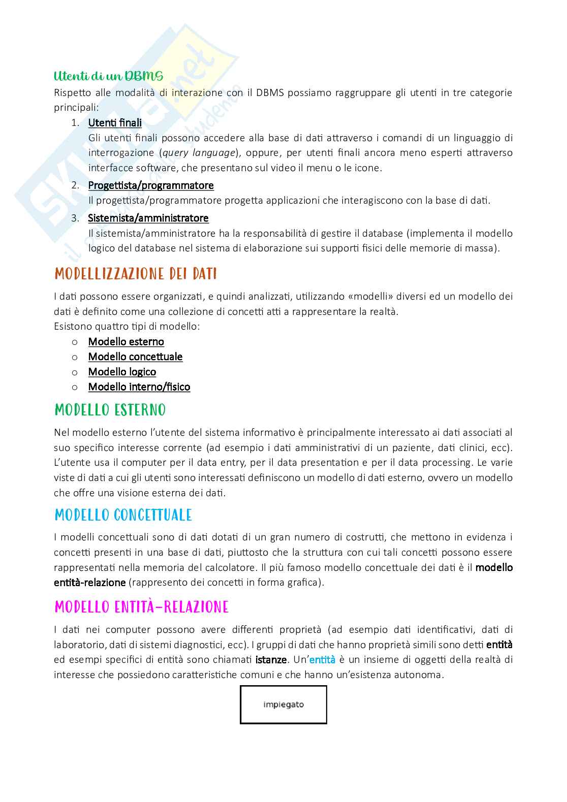 Appunti di Informatica medica Pag. 6