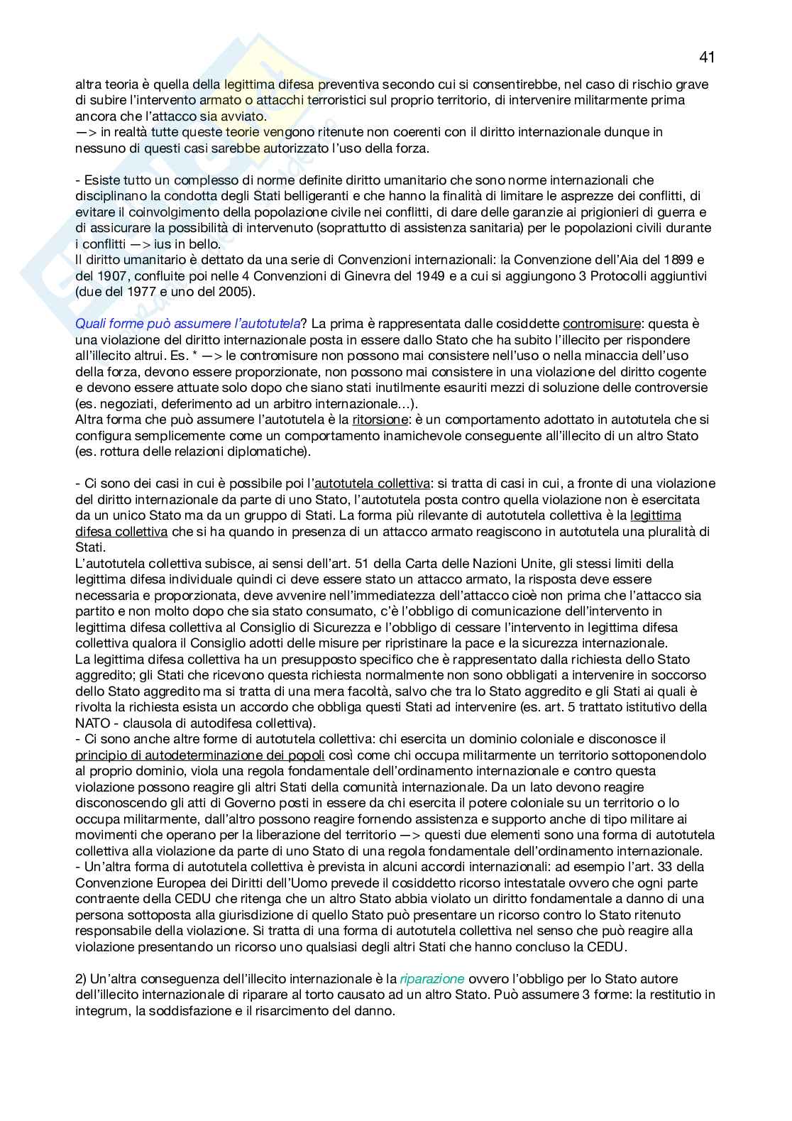 Appunti Diritto internazionale Pag. 41