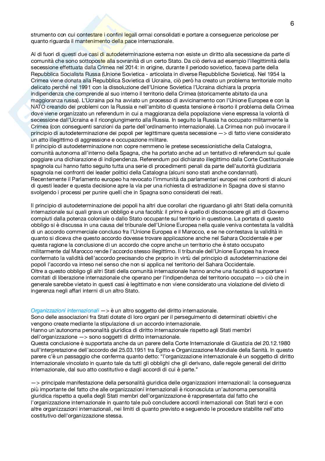Appunti Diritto internazionale Pag. 6