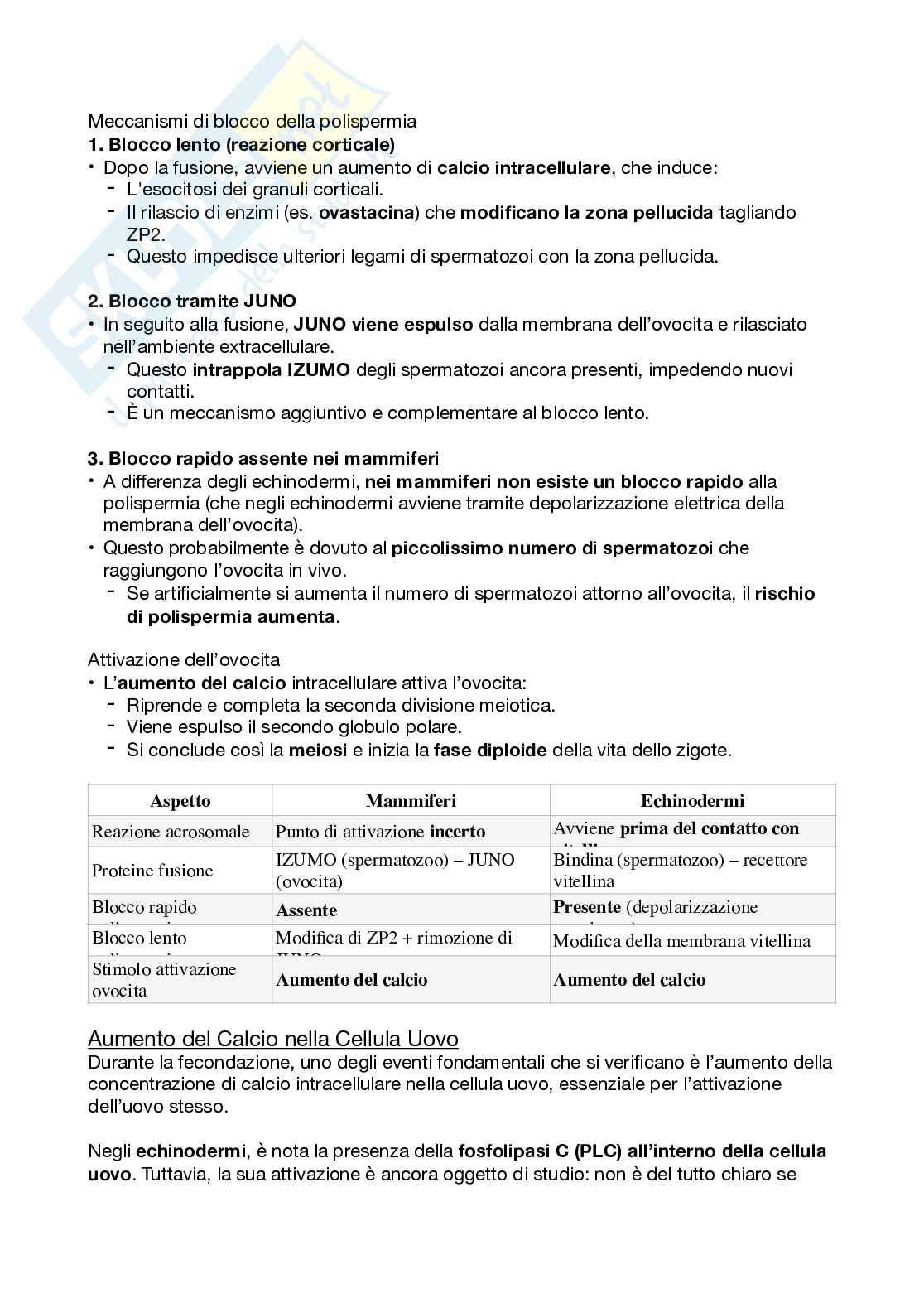 Biologi dello sviluppo e cellulare Pag. 81