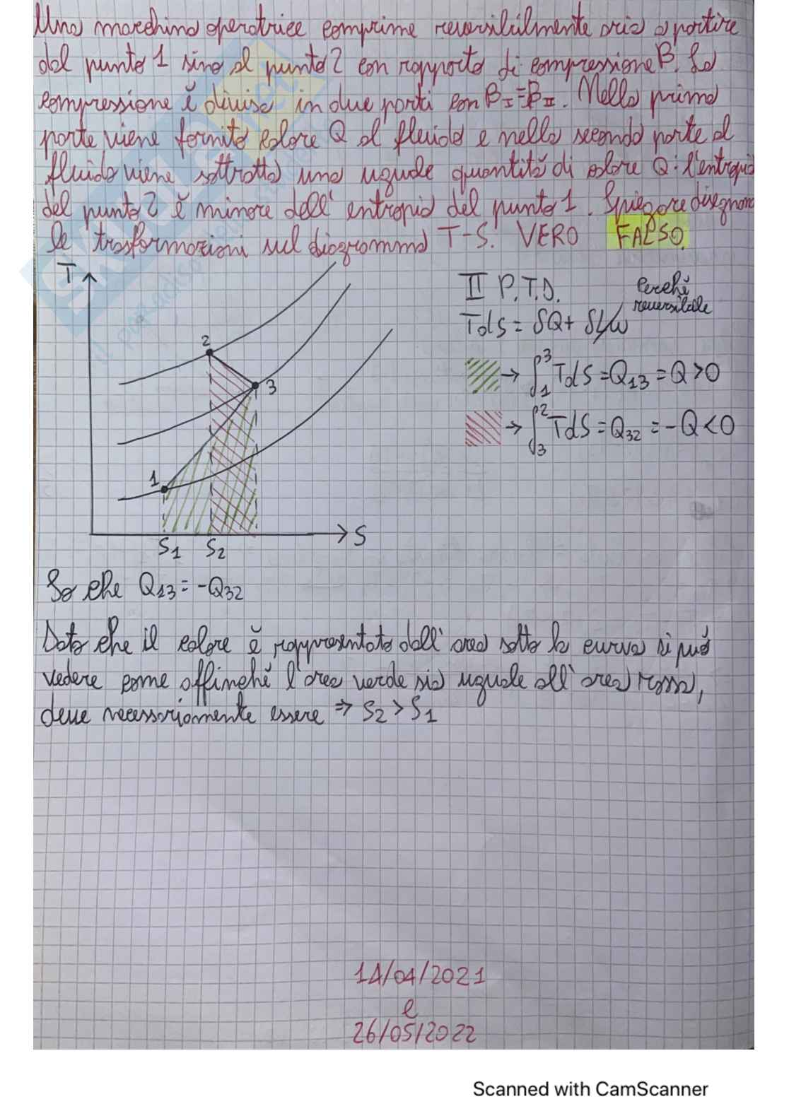 Preorali di Sistemi energetici e macchine a fluido I sulla termodinamica Pag. 1