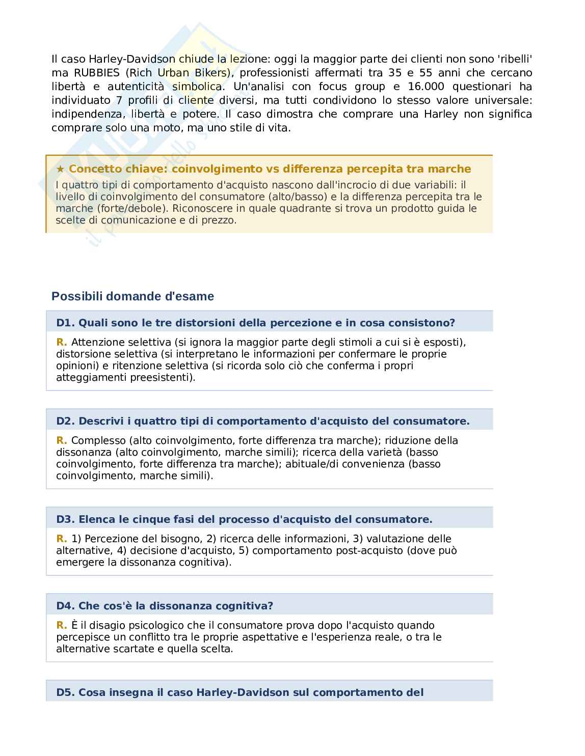 Appunti lezione Marketing Pag. 6