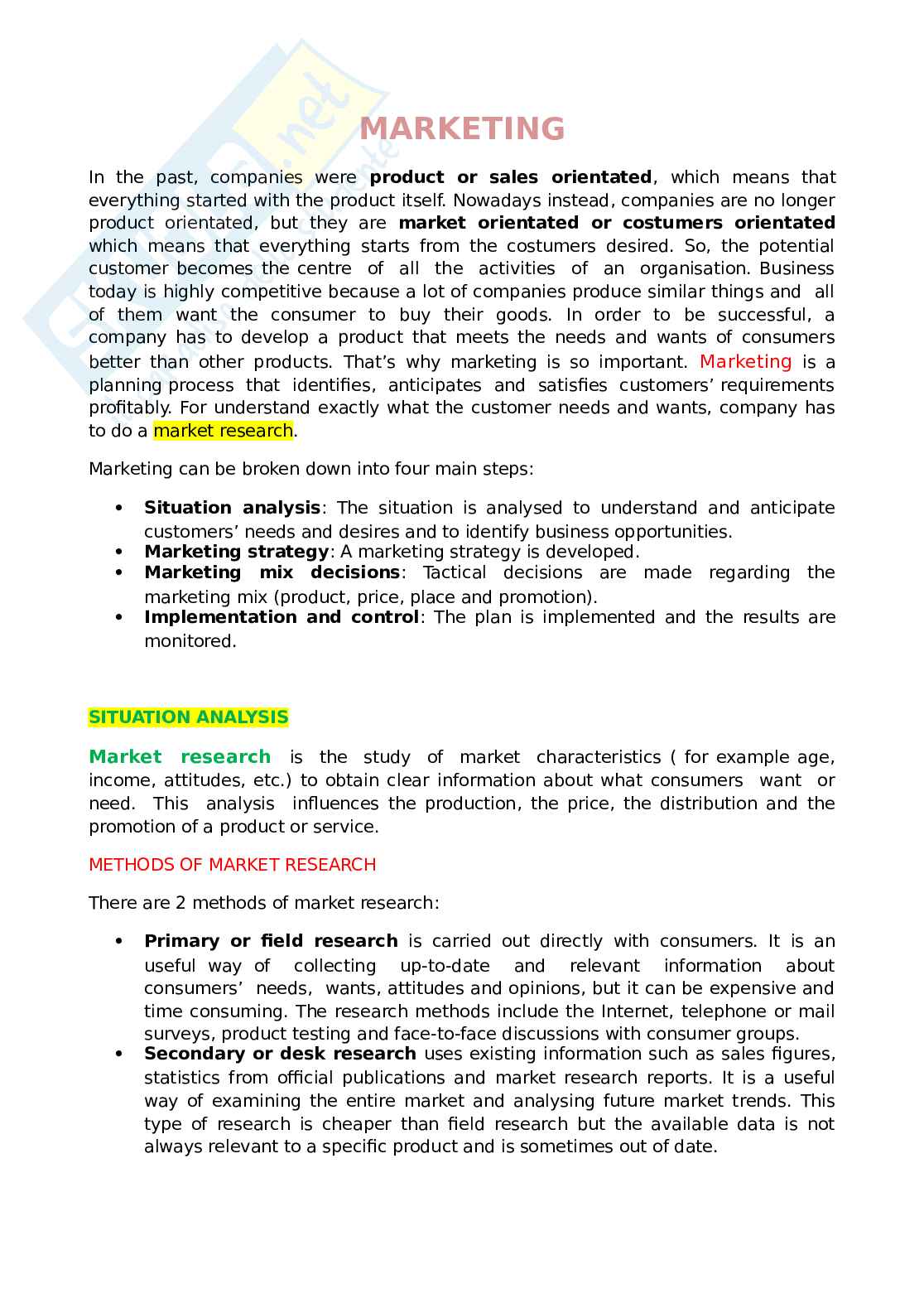 Economia aziendale Pag. 1