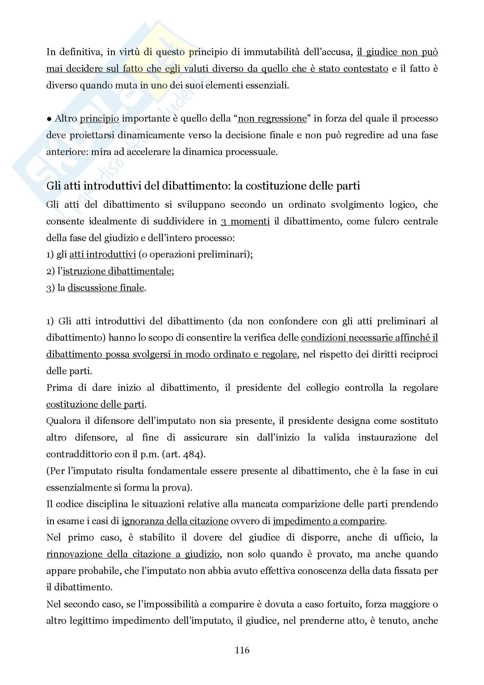 Procedura penale - nozioni generali Pag. 116
