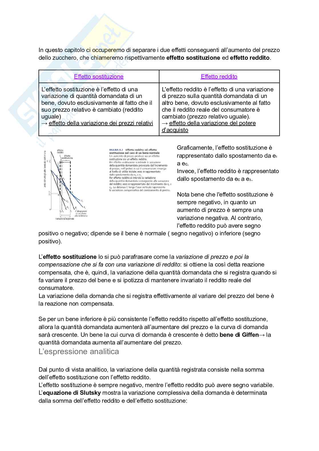 Riassunto esame Microeconomia, Prof. Stanca Luca, libro consigliato Microeconomia VII Edizione McGrawHill editore-Michael L. Katz, Harvey S. Rosen, Carlo Andrea Bollino, Wyn Morgan, Katz, Rosen, Bollino, Morgan Pag. 16