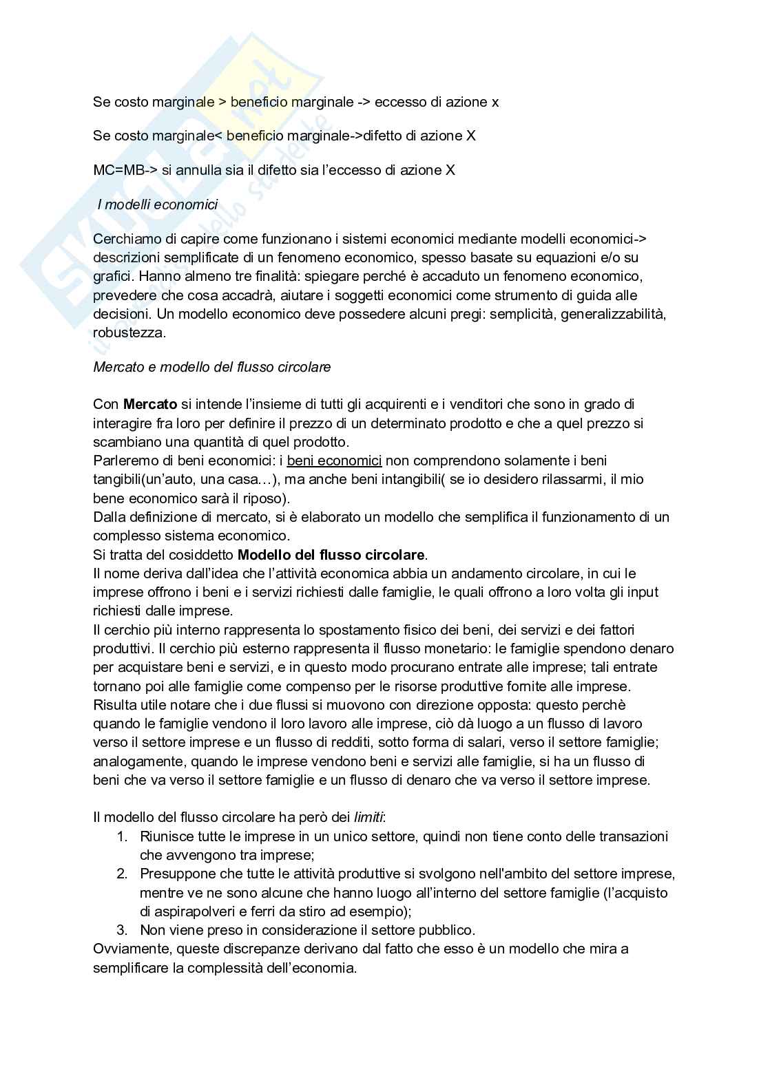 Riassunto esame Microeconomia, Prof. Stanca Luca, libro consigliato Microeconomia VII Edizione McGrawHill editore-Michael L. Katz, Harvey S. Rosen, Carlo Andrea Bollino, Wyn Morgan, Katz, Rosen, Bollino, Morgan Pag. 2