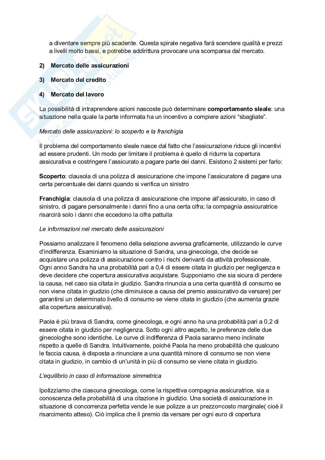 Riassunto esame Microeconomia, Prof. Stanca Luca, libro consigliato Microeconomia VII Edizione McGrawHill editore-Michael L. Katz, Harvey S. Rosen, Carlo Andrea Bollino, Wyn Morgan, Katz, Rosen, Bollino, Morgan Pag. 81