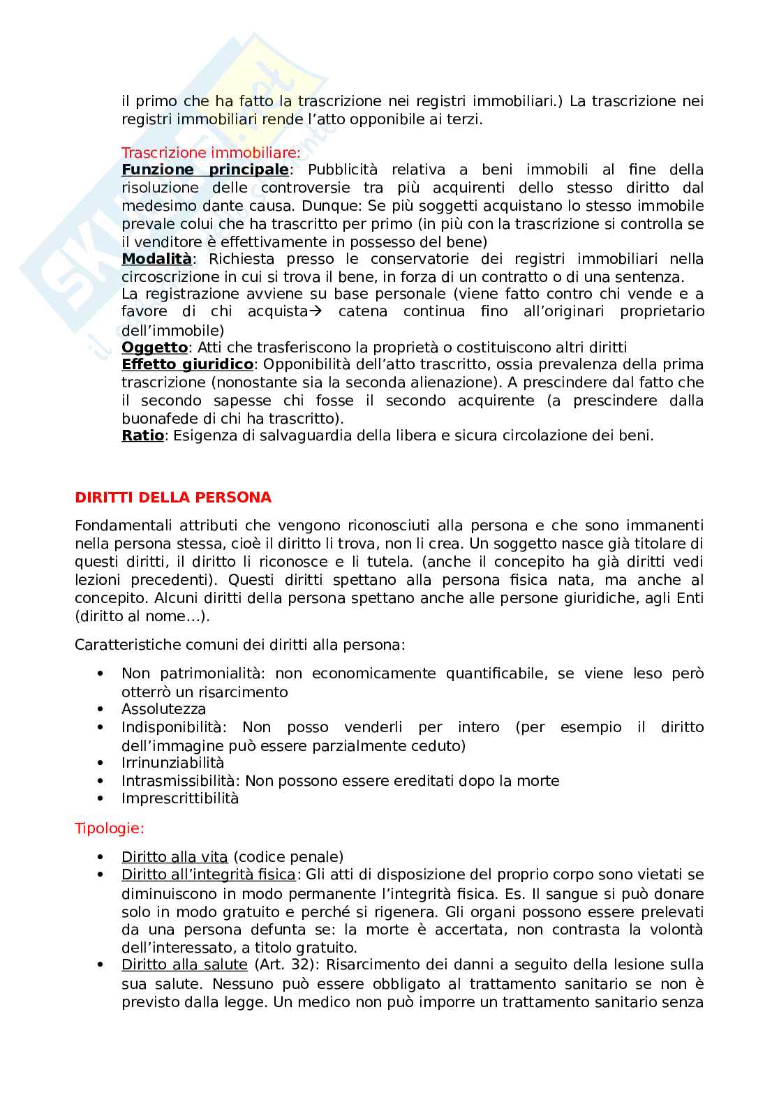Appunti Diritto privato Pag. 2