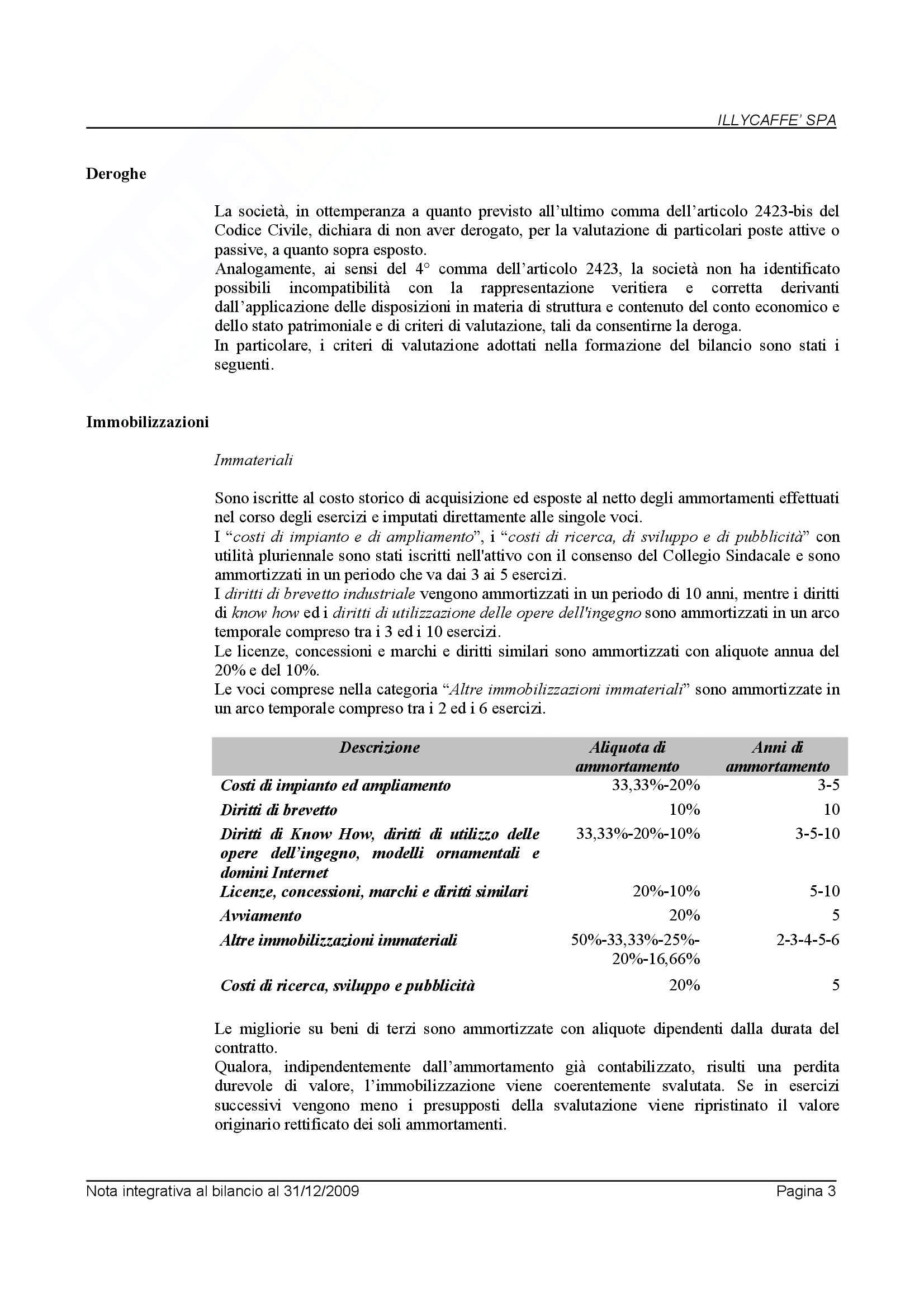 Bilancio Illy Pag. 11