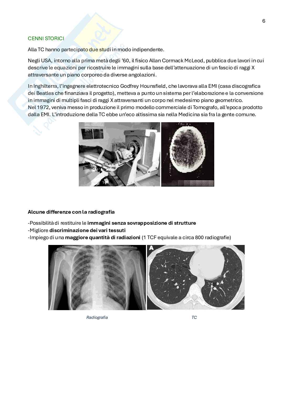 Radiodiagnostica e Radioprotezione Pag. 6