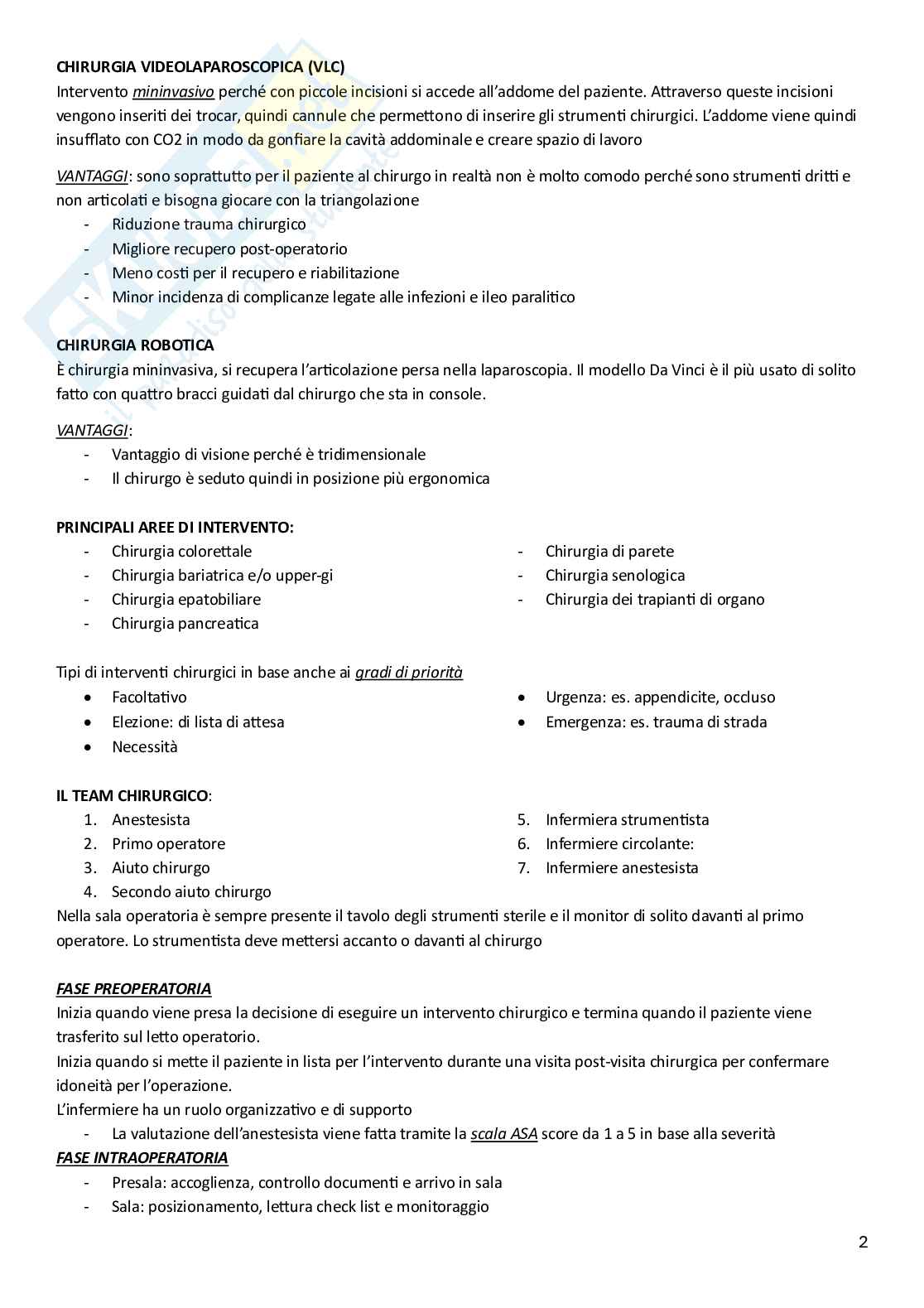 Chirurgia generale  Pag. 2