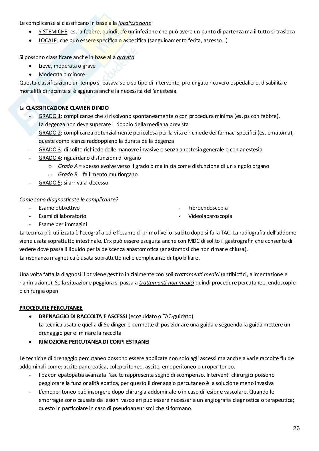 Chirurgia generale  Pag. 26