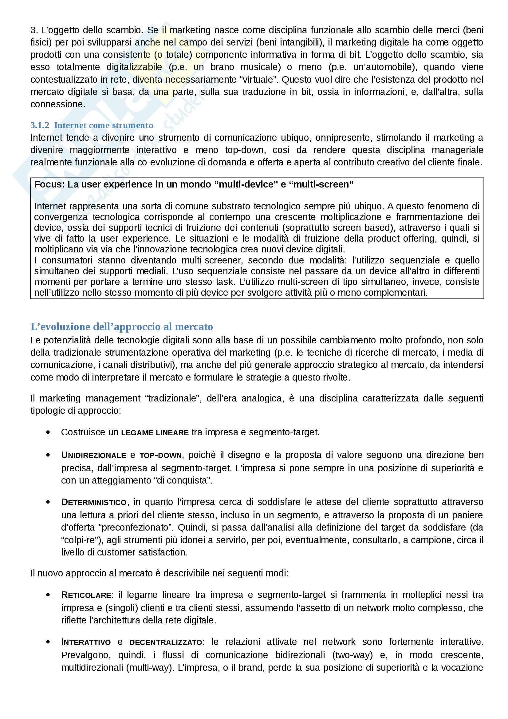 Riassunto esame Comunicazione Aziendale, prof. Cavallone, libro consigliato Marketing: il Management orientato al mercato, Mattiacci e Pastore Pag. 2