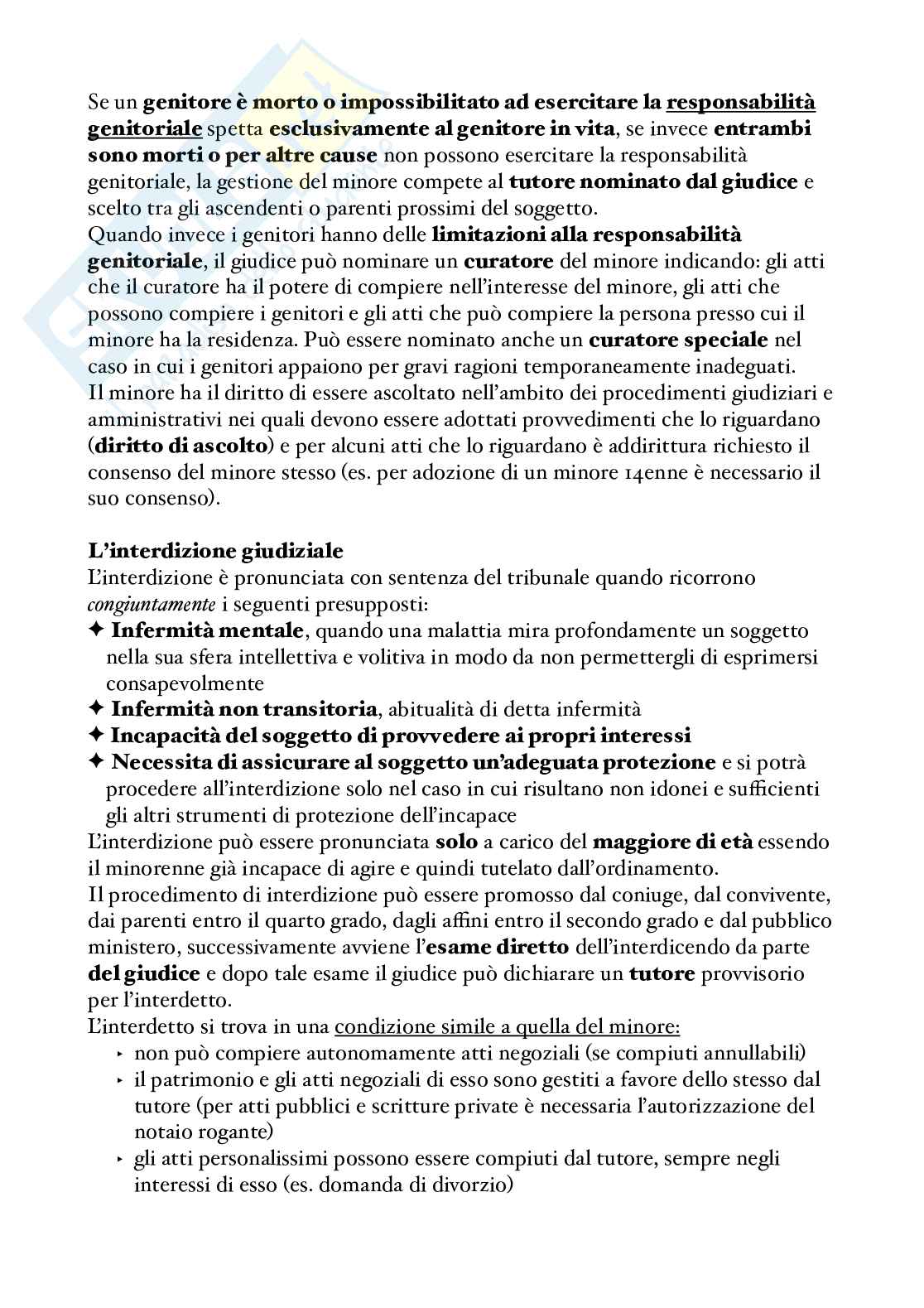 Riassunto esame Istituzioni di diritto privato, Prof. Quarta Alessandra, libro consigliato Manuale di diritto privato, Torrente Pag. 16