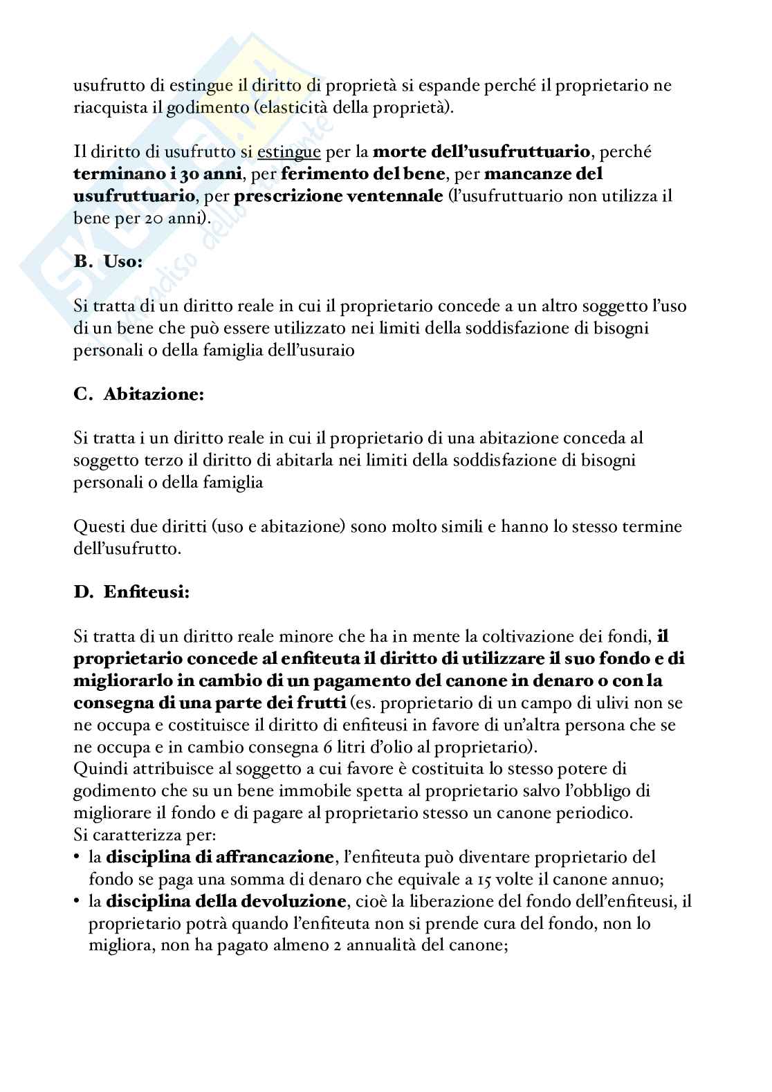 Riassunto esame Istituzioni di diritto privato, Prof. Quarta Alessandra, libro consigliato Manuale di diritto privato, Torrente Pag. 81