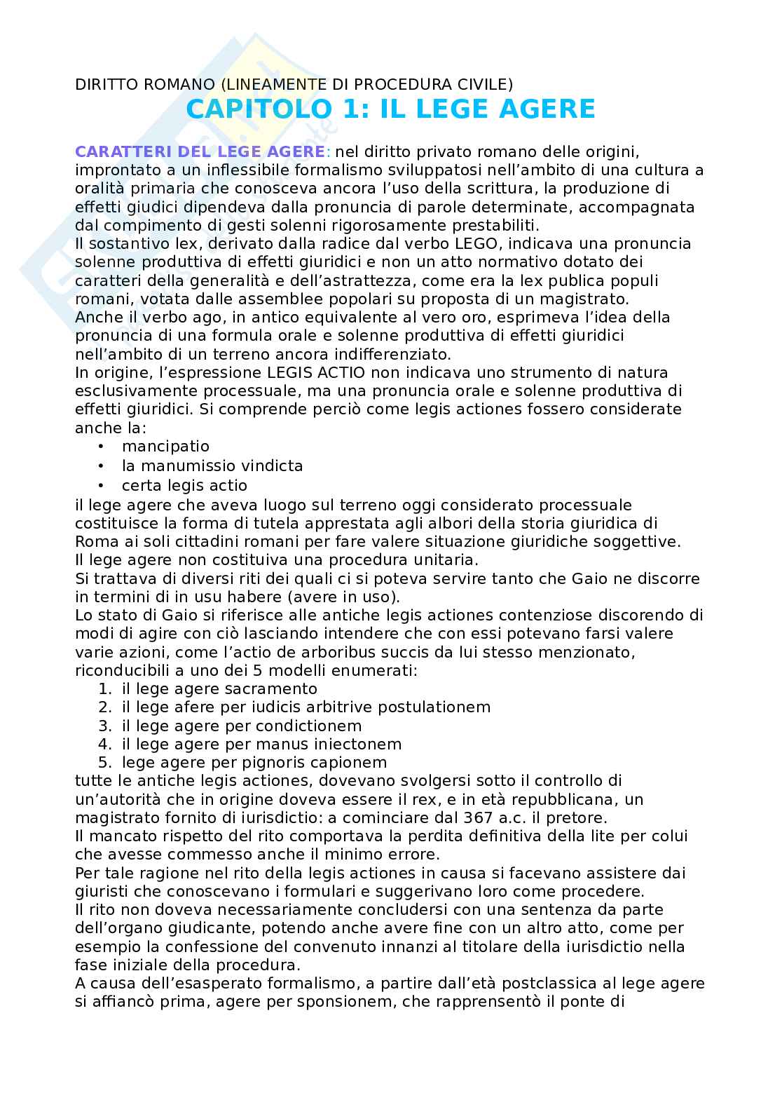 Istituzioni di diritto romano Pag. 1