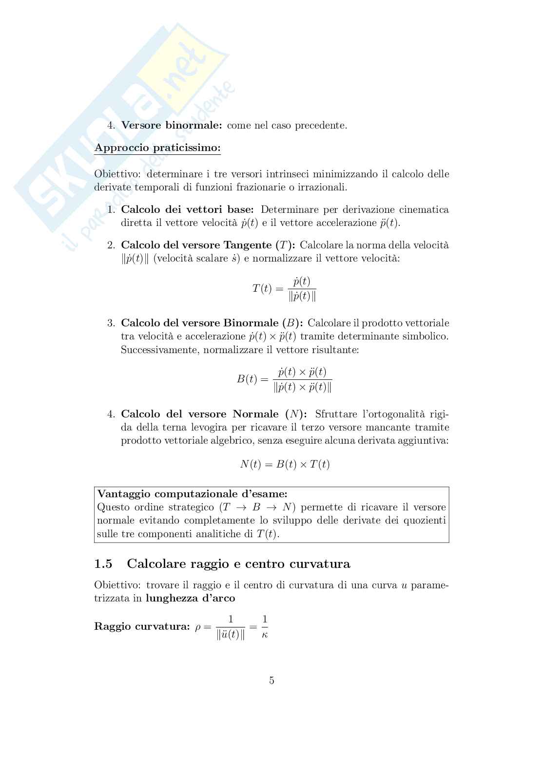 Appunti Analisi matematica II per Ingegneria, Tecniche di risoluzione per esame Pag. 6