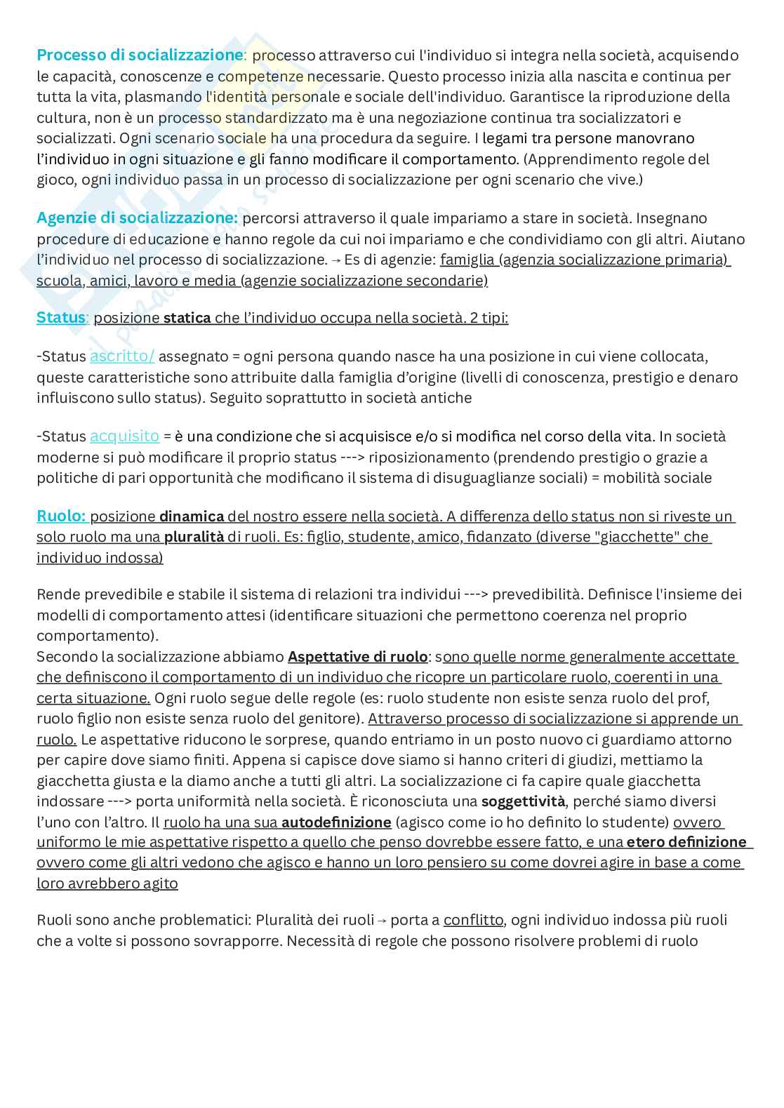 Riassunto esame Sociologia, Prof. Lombardi Marco, libro consigliato Storia del pensiero sociologico , Izzo Pag. 2