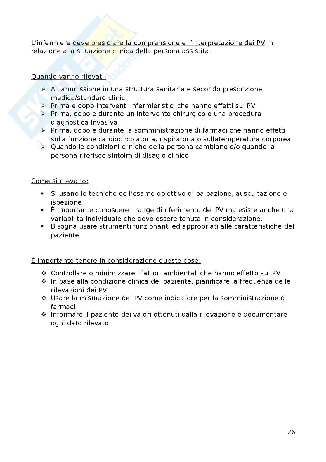 Infermieristica clinica Pag. 26