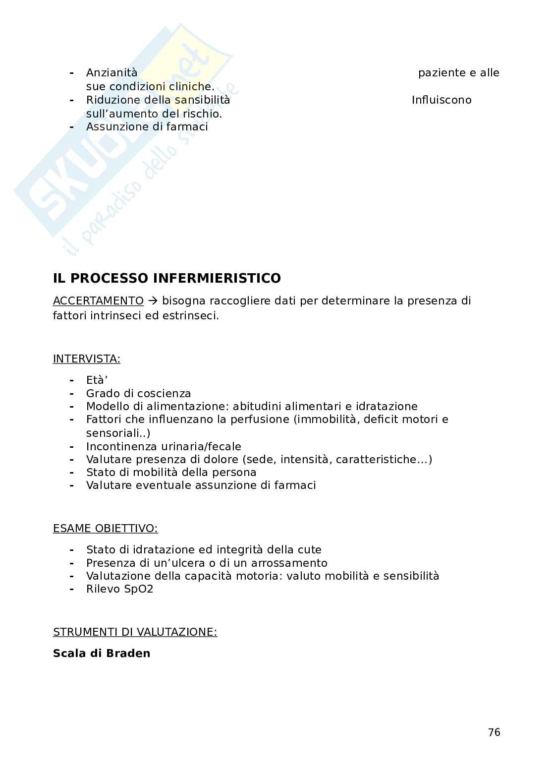 Infermieristica clinica Pag. 76