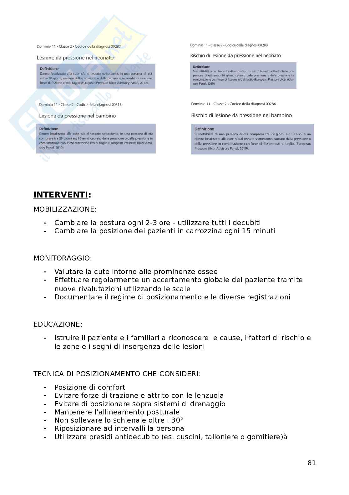 Infermieristica clinica Pag. 81
