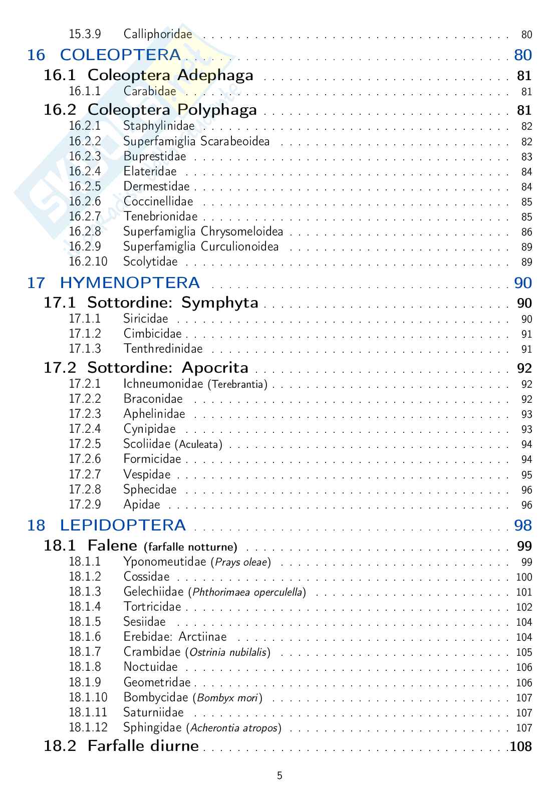 Entomologia agraria - corso completo Pag. 6