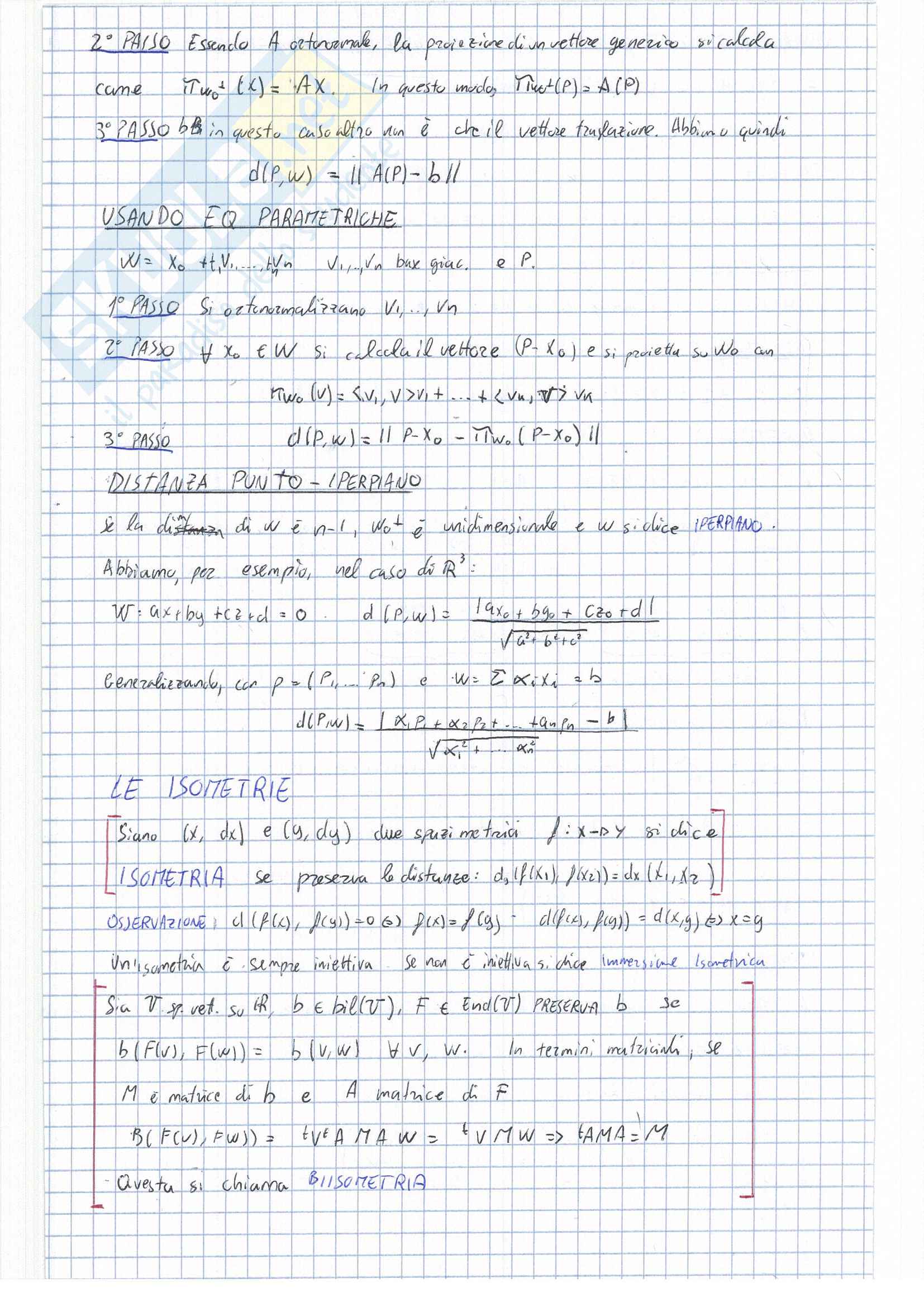 Appunti Completi di Algebra e Geometria Lineare Pag. 51