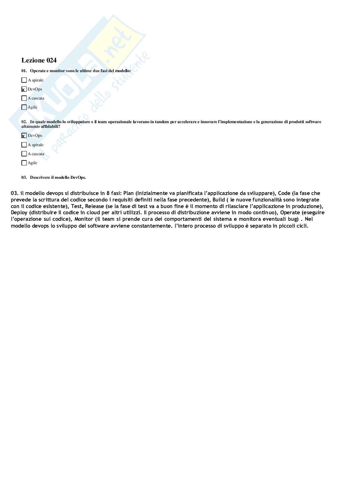 Sicurezza del software Pag. 26