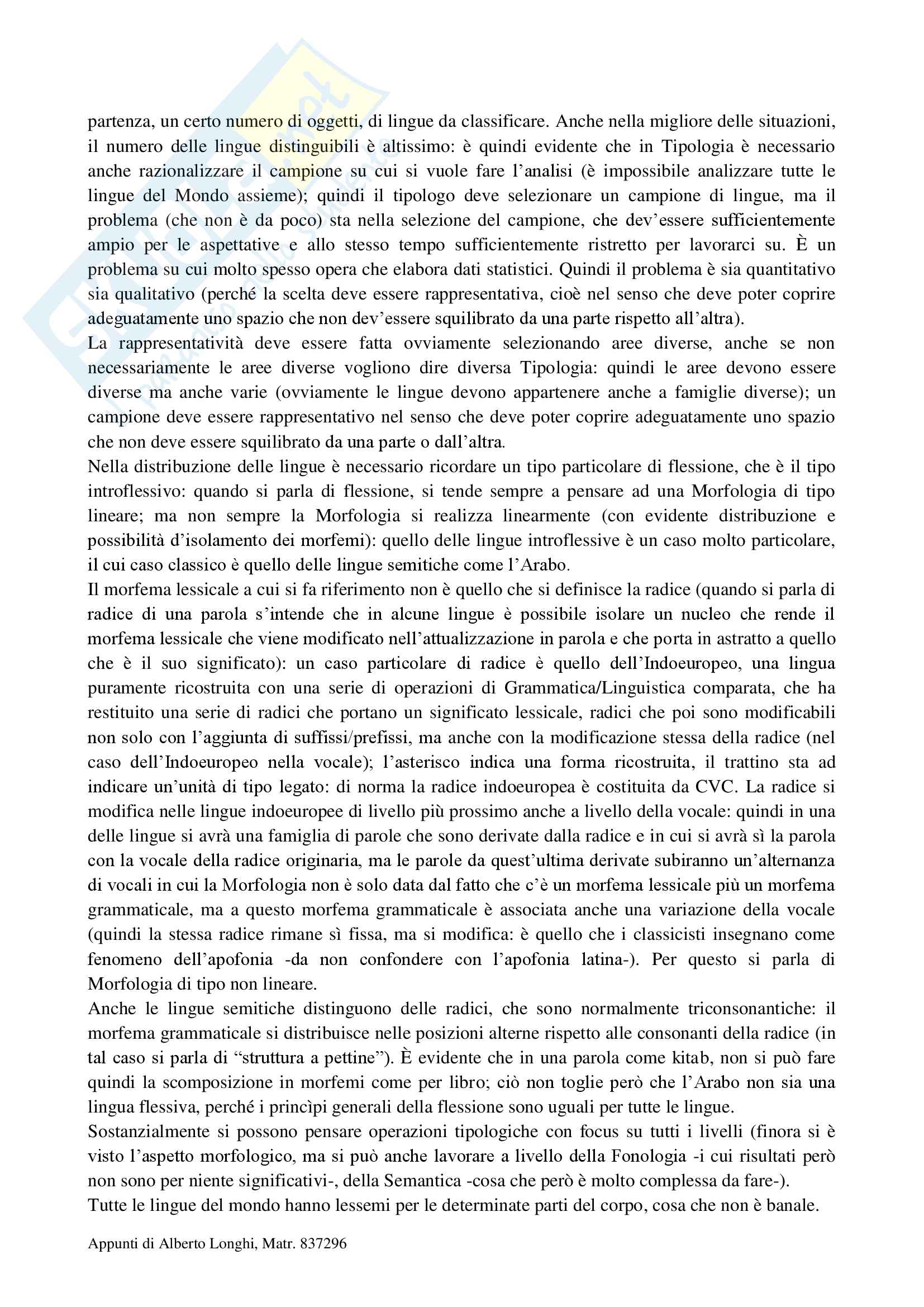 Fondamenti di Linguistica II Pag. 31