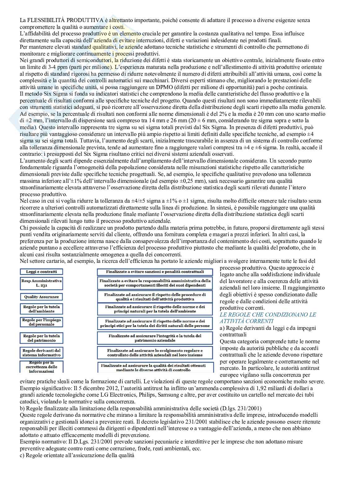 Riassunto esame Economia aziendale, Prof. Russo Paolo, libro consigliato Le aziende. Obiettivi, logica ed esperienze nella produzione della ricchezza, Russo   Pag. 31