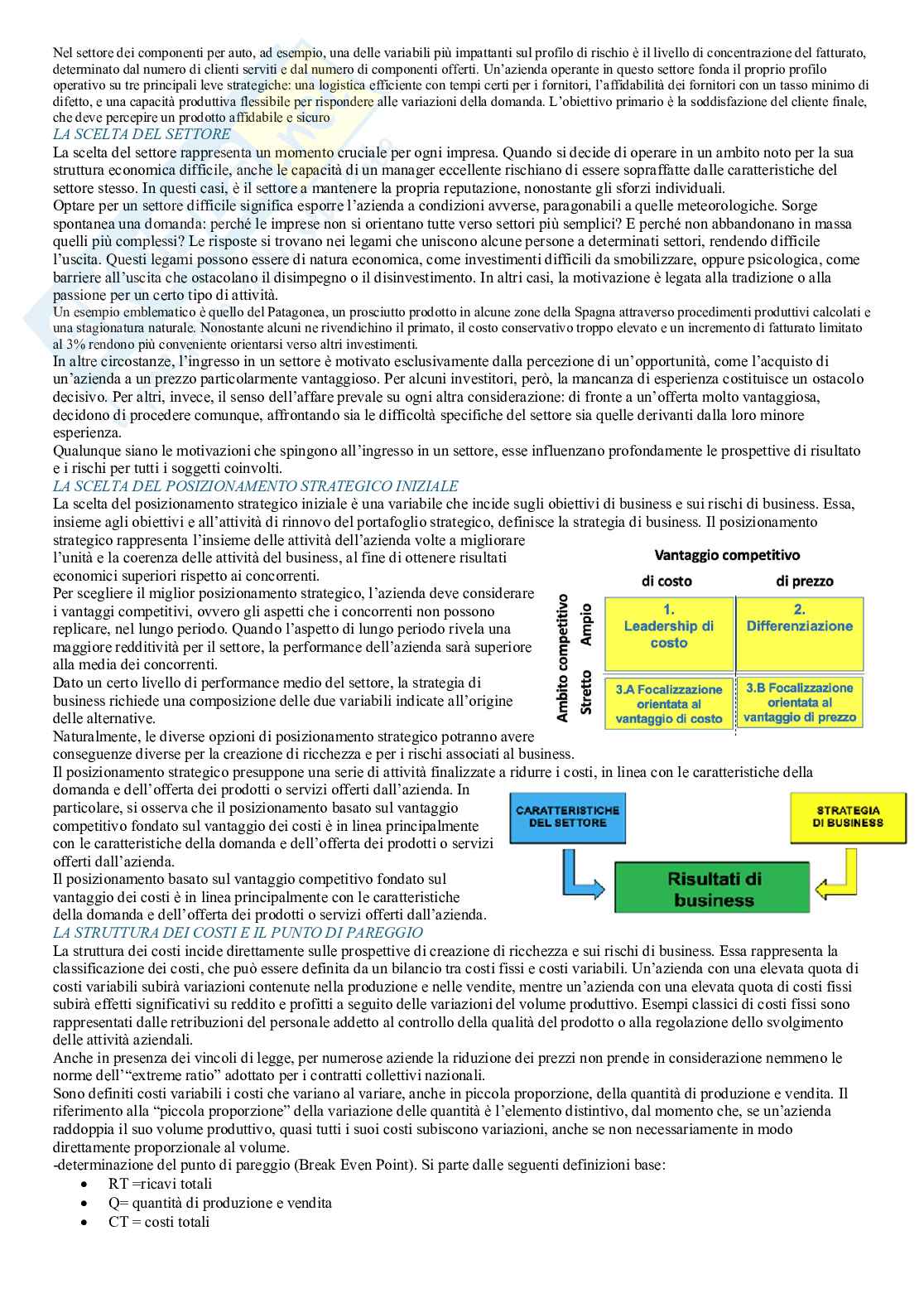 Riassunto esame Economia aziendale, Prof. Russo Paolo, libro consigliato Le aziende. Obiettivi, logica ed esperienze nella produzione della ricchezza, Russo   Pag. 51