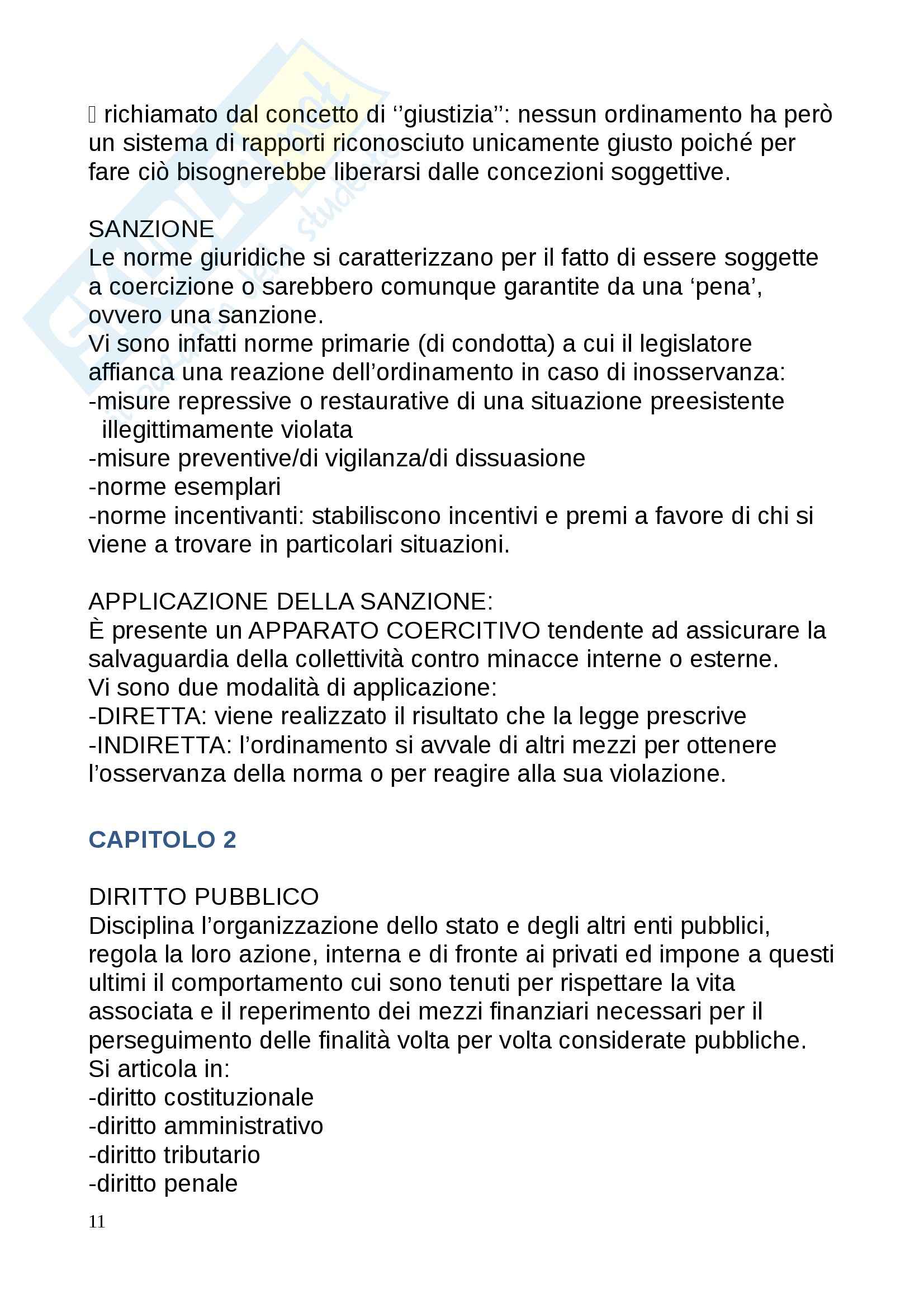 Riassunto esame Diritto privato, prof. Calvi, libro consigliato Manuale di diritto privato, Torrente, Schlesinger Pag. 11
